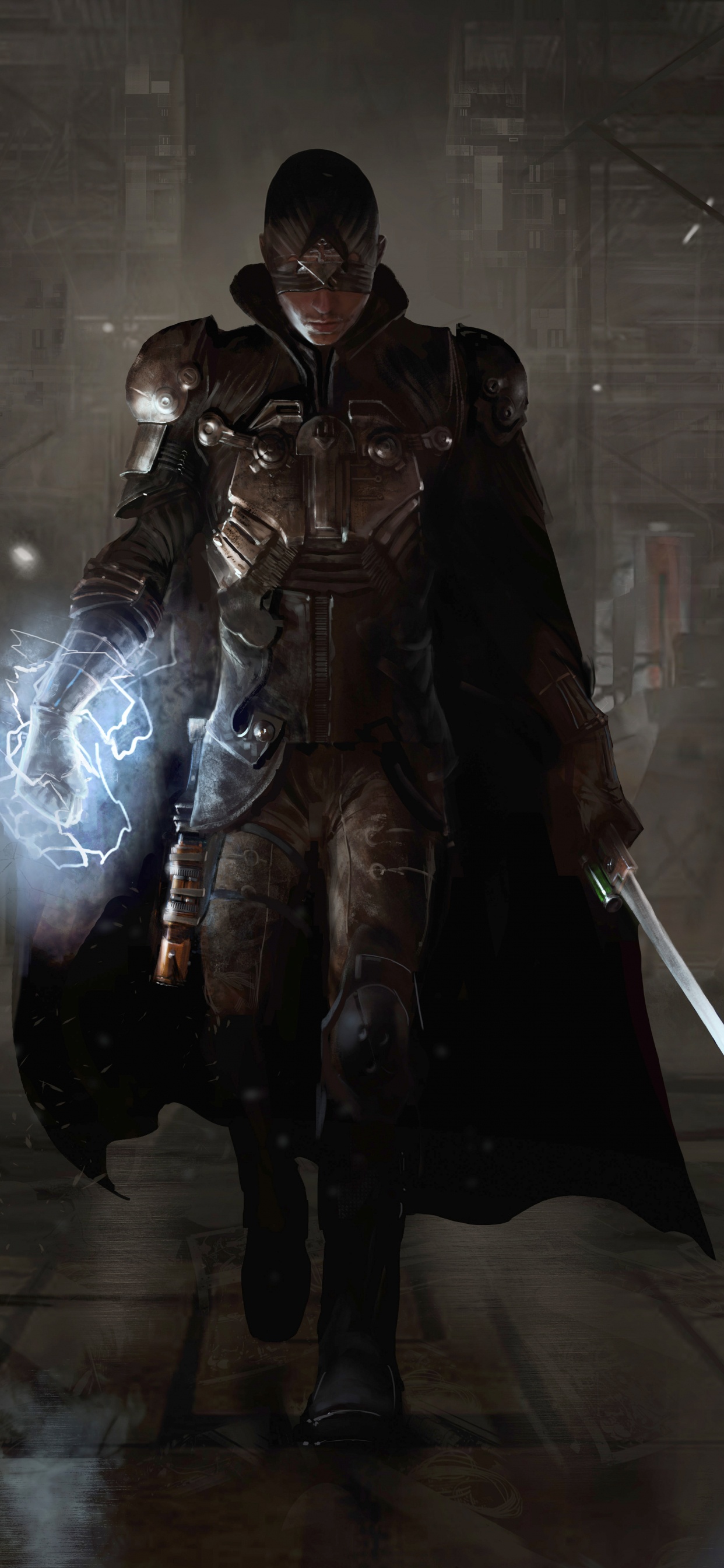 Obscurité, Les Jeux Vidéo, Destin, Jeu Vidéo, Minuit. Wallpaper in 1242x2688 Resolution