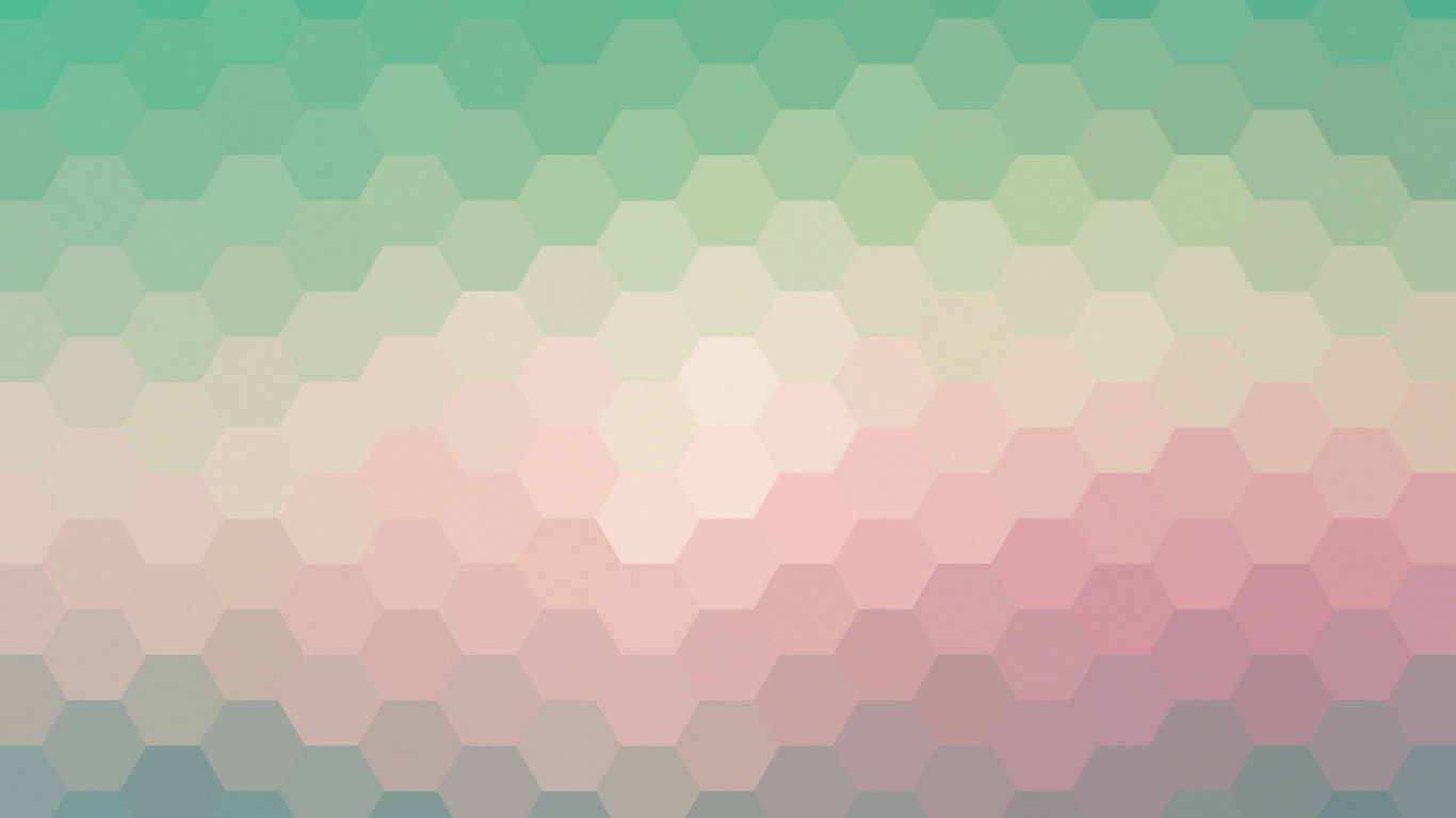 Green and Pink Color Illustration. Wallpaper in 1366x768 Resolution