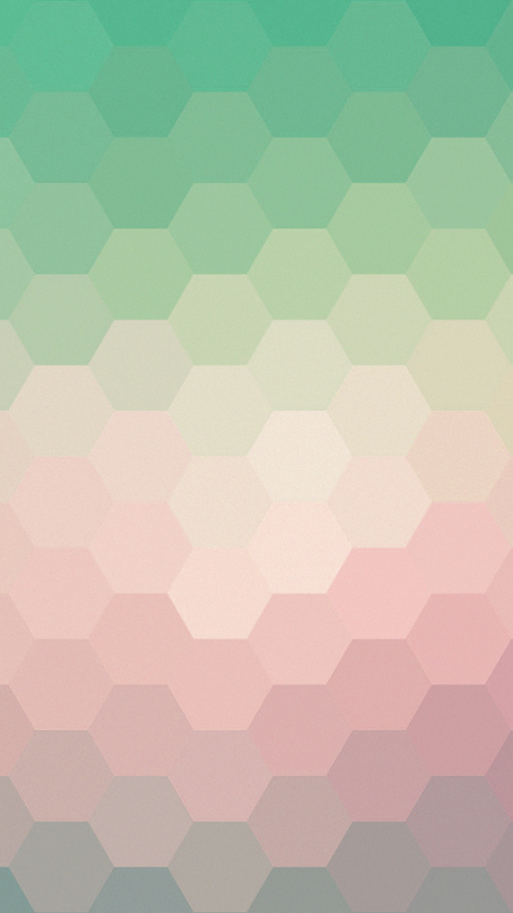 Green and Pink Color Illustration. Wallpaper in 750x1334 Resolution