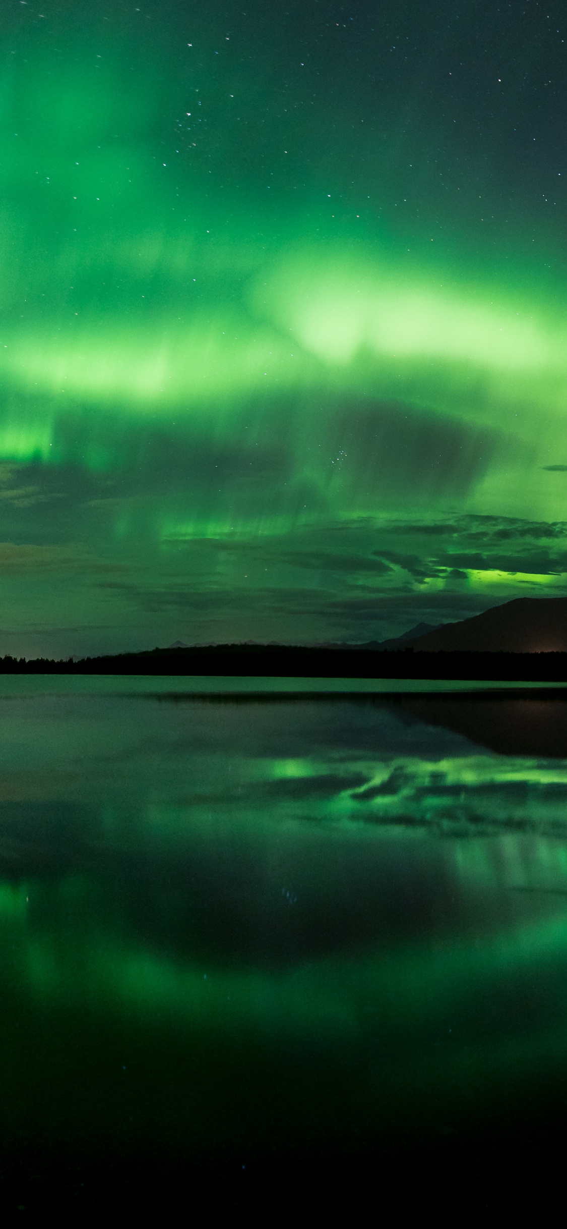 Blaues Und Lila Licht Digitales Hintergrundbild. Wallpaper in 1125x2436 Resolution