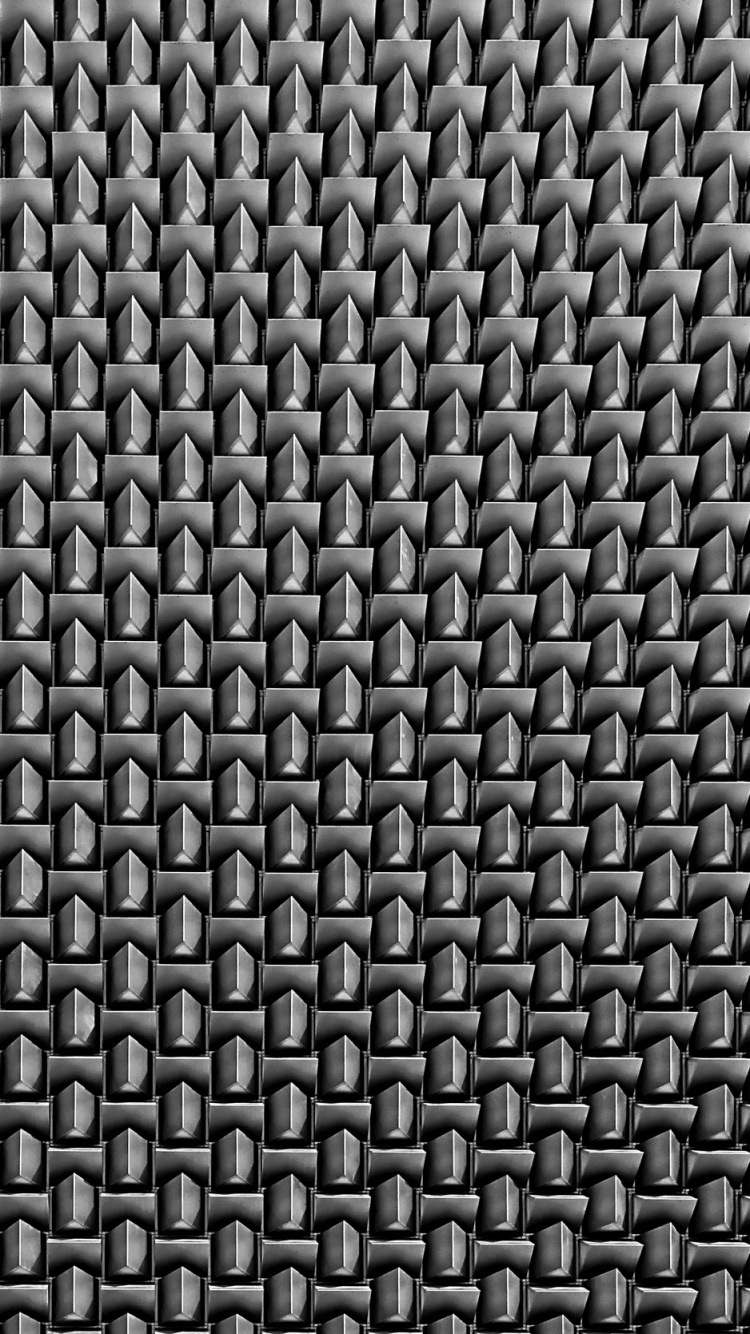 Black and White Checkered Textile. Wallpaper in 750x1334 Resolution