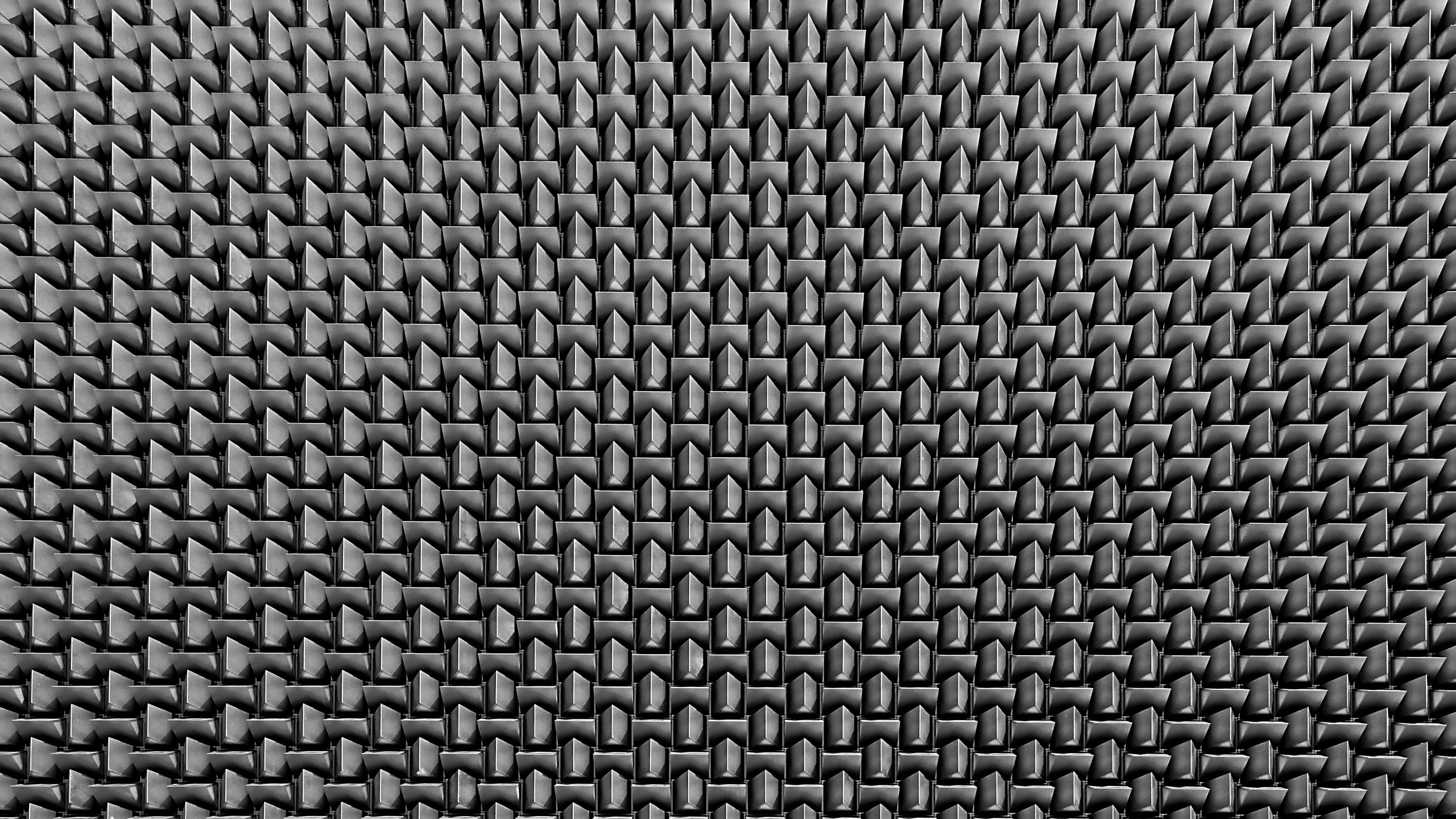 Schwarz-weiß Kariertes Textil. Wallpaper in 2560x1440 Resolution