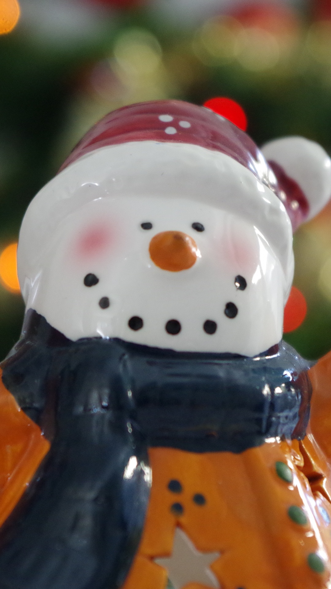 Snowman, Christmas Day, Christmas Ornament, Christmas, Ornament. Wallpaper in 1080x1920 Resolution