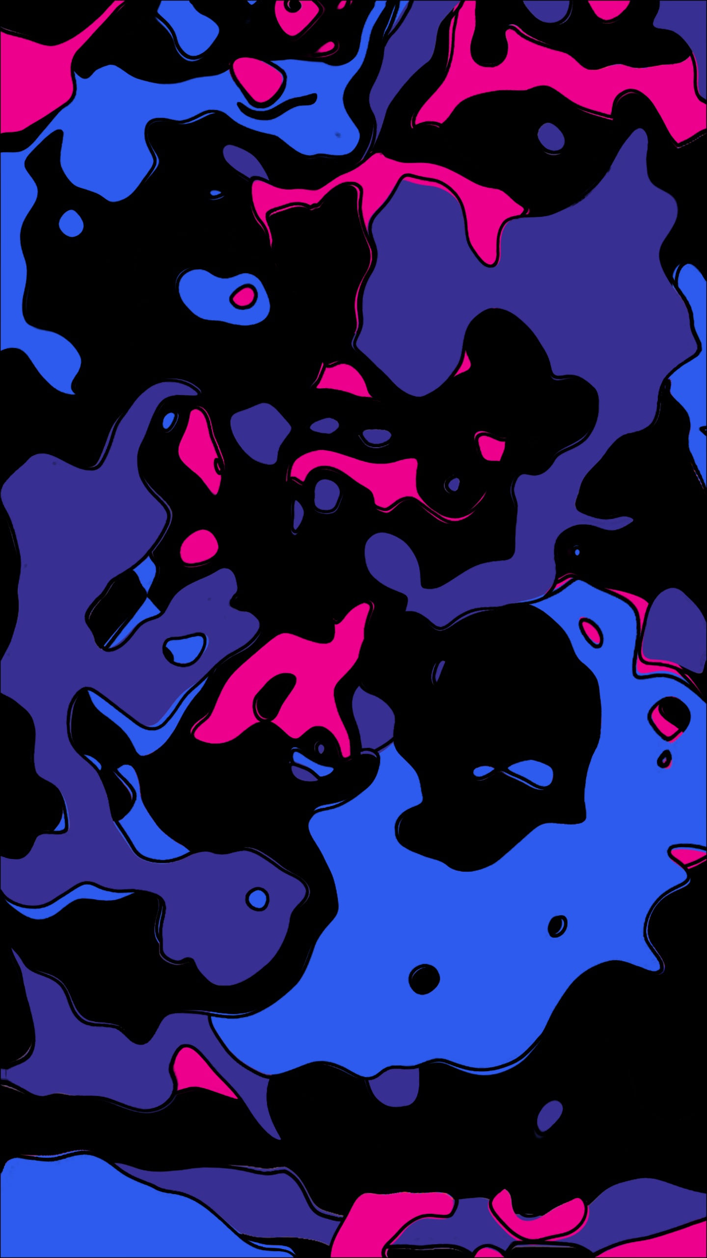 Pink, Kunst, Magenta, Werkstoffeigenschaften, Kreis. Wallpaper in 1440x2560 Resolution