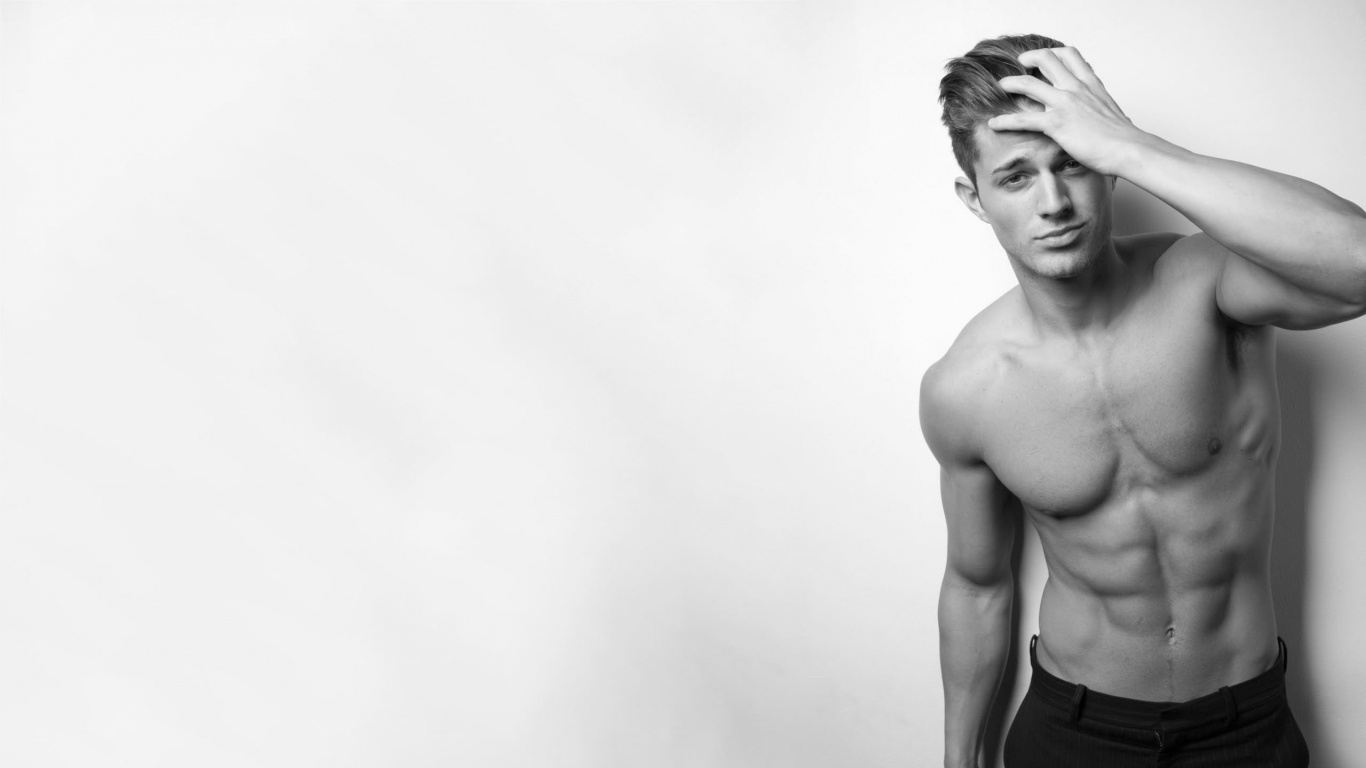 Hombre, Data, Músculos, Modelo, Hombro. Wallpaper in 1366x768 Resolution