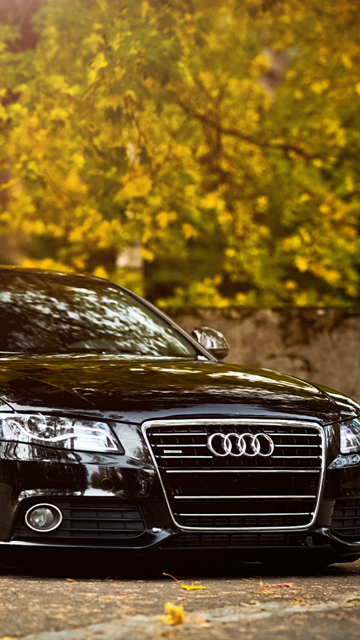 Black Mercedes Benz Coupe Parked Near Trees During Daytime. Wallpaper in 720x1280 Resolution