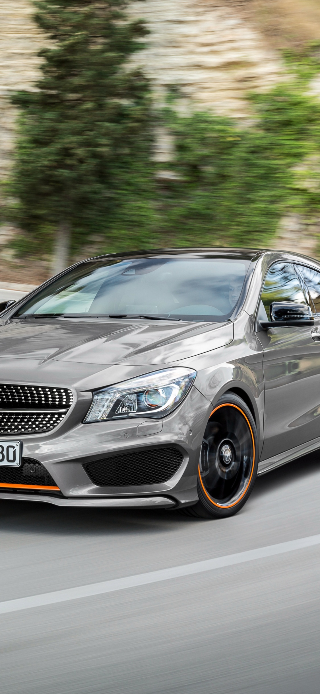 Black Audi a 4 on Road During Daytime. Wallpaper in 1125x2436 Resolution