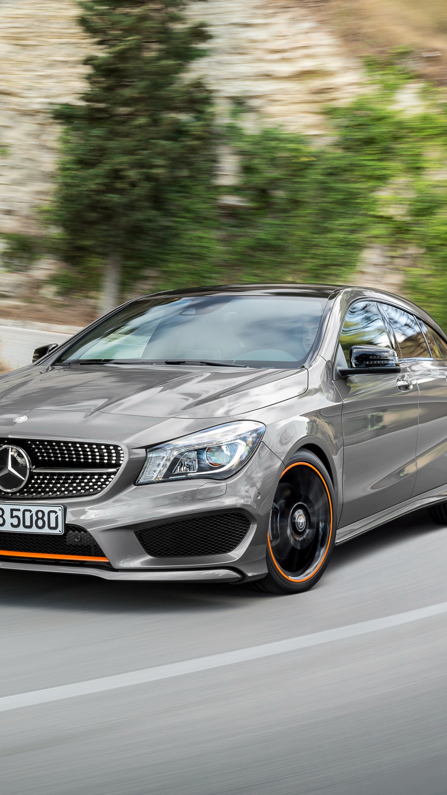 Black Audi a 4 on Road During Daytime. Wallpaper in 1440x2560 Resolution