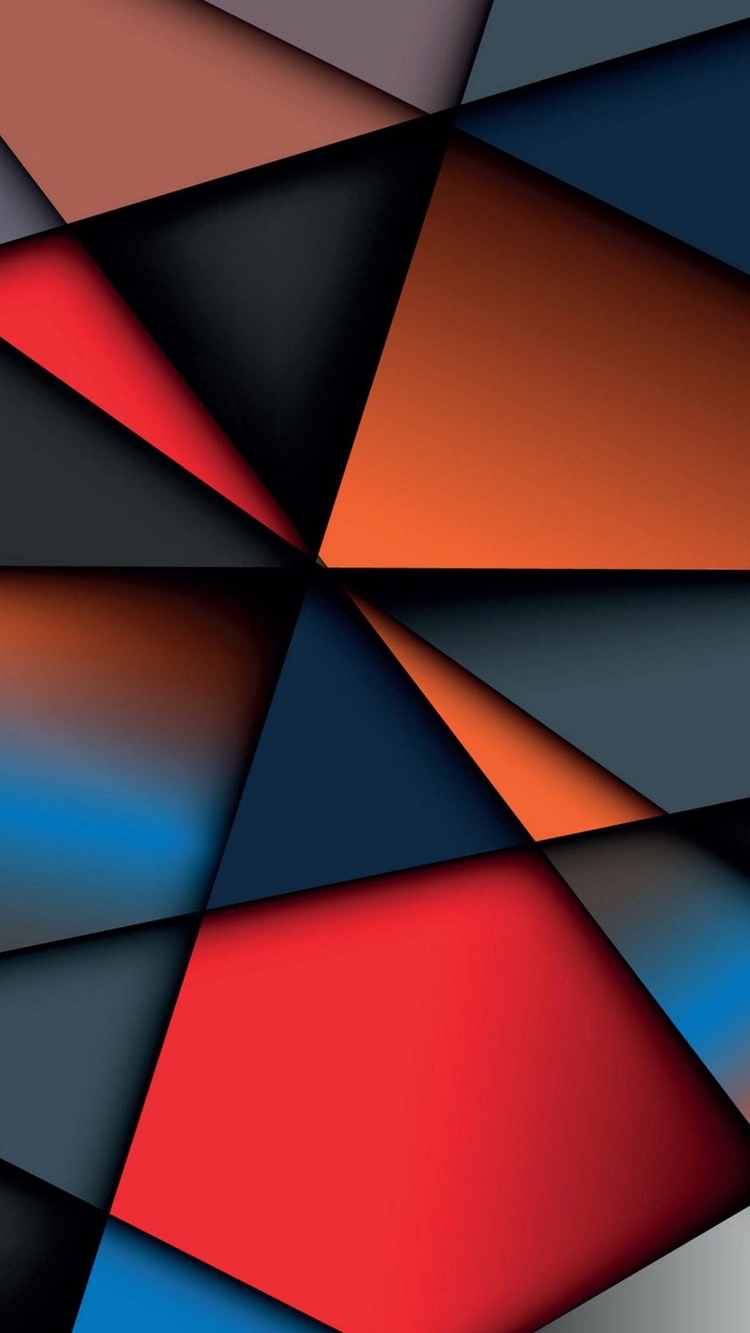 Red Black and Brown Abstract Painting. Wallpaper in 1080x1920 Resolution