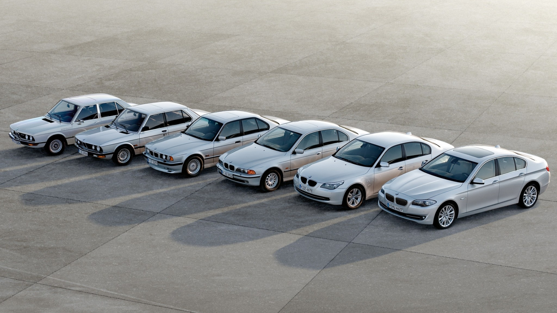 Silver and Black Cars on Gray Asphalt Road. Wallpaper in 1920x1080 Resolution