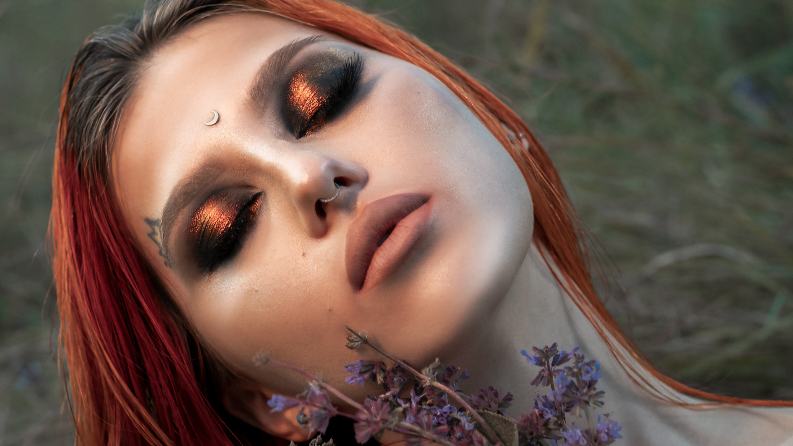 Beauty, Wisgoon, Skin, Lip, Eyelash. Wallpaper in 2560x1440 Resolution