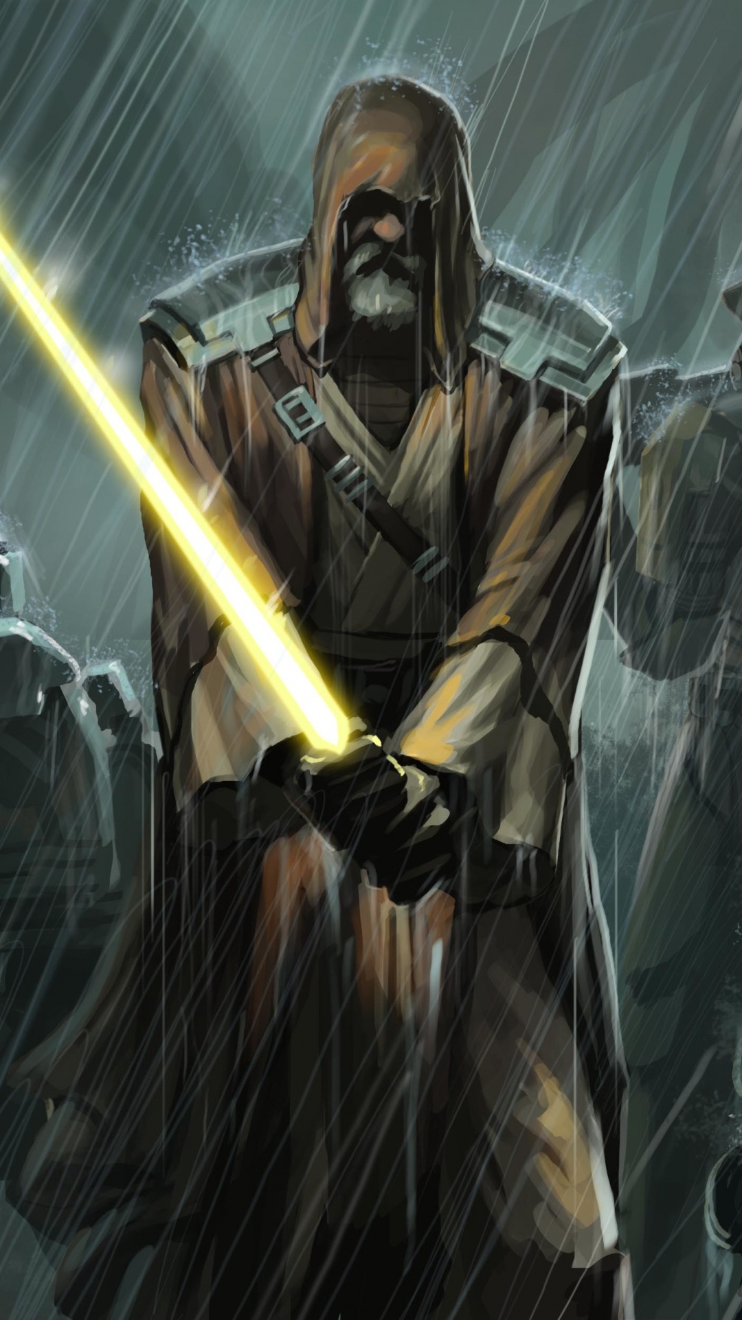 Jedi, Star Wars, Clone Trooper, Jeu Pc, Film D'action. Wallpaper in 1080x1920 Resolution