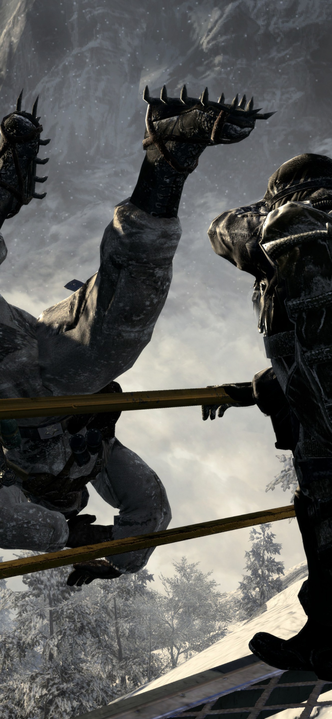 Call of Duty Black Ops, Activision, Xbox 360, Playstation 3, Montaña. Wallpaper in 1125x2436 Resolution