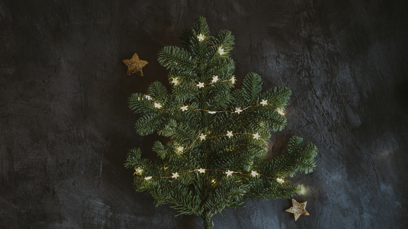 Espace, Texture, Le Jour De Noël, Obscurité, Affiche. Wallpaper in 1366x768 Resolution