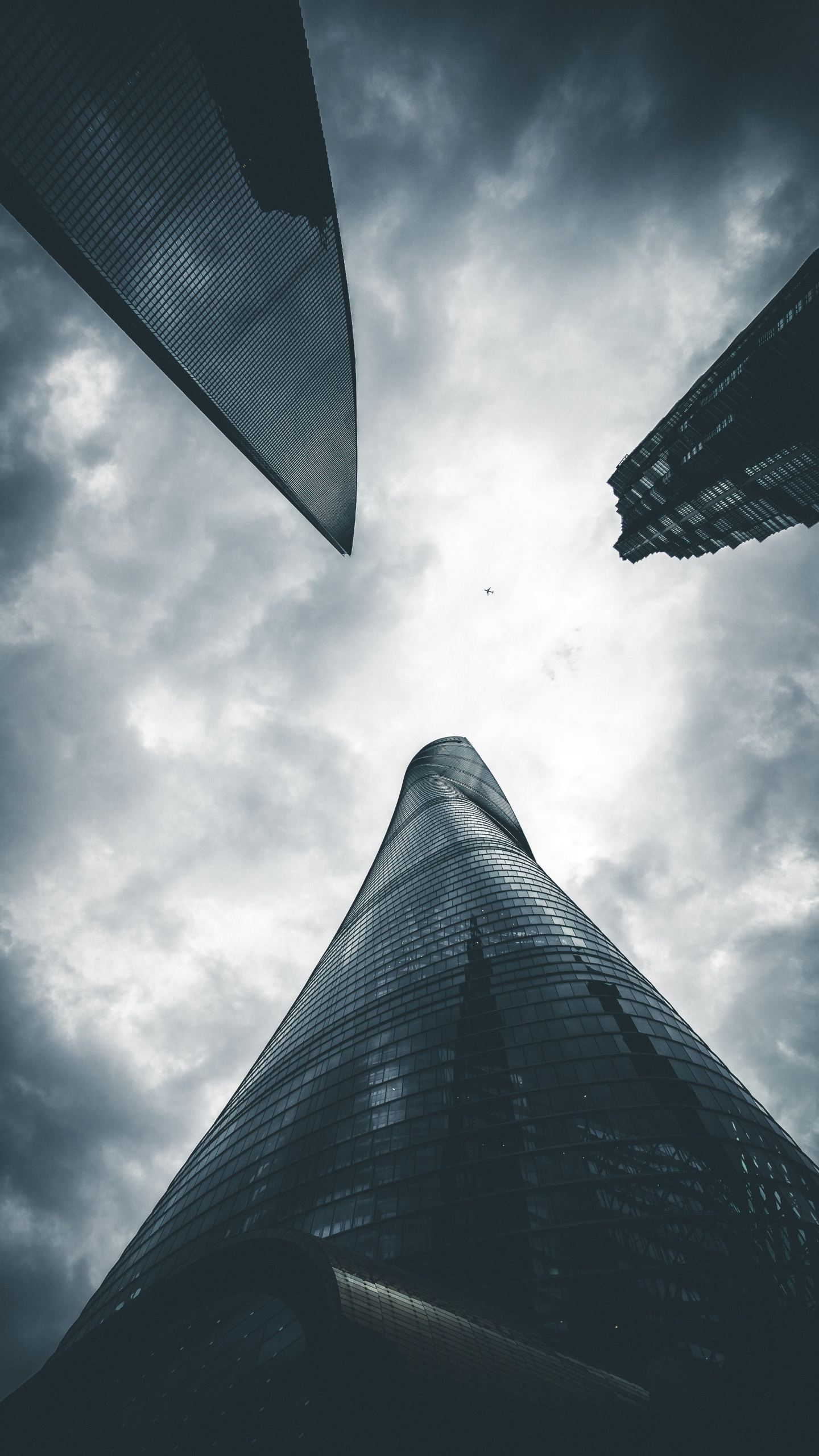 Architecture, Bâtiment, Atmosphère, Gratte-ciel, Ligne. Wallpaper in 1440x2560 Resolution