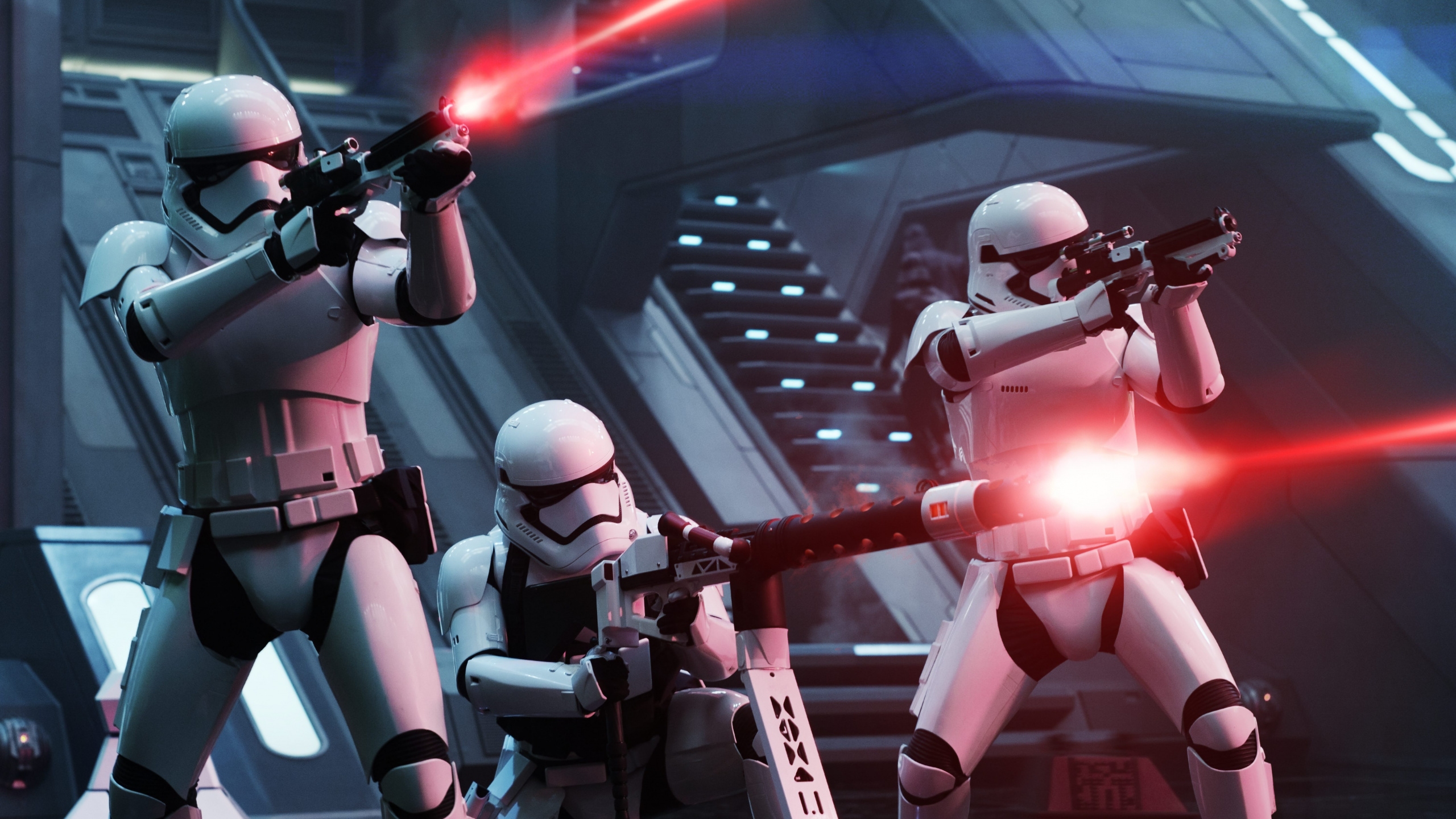 Stormtrooper, Star Wars, Figura de Acción, Mecha, Luke Skywalker. Wallpaper in 2560x1440 Resolution