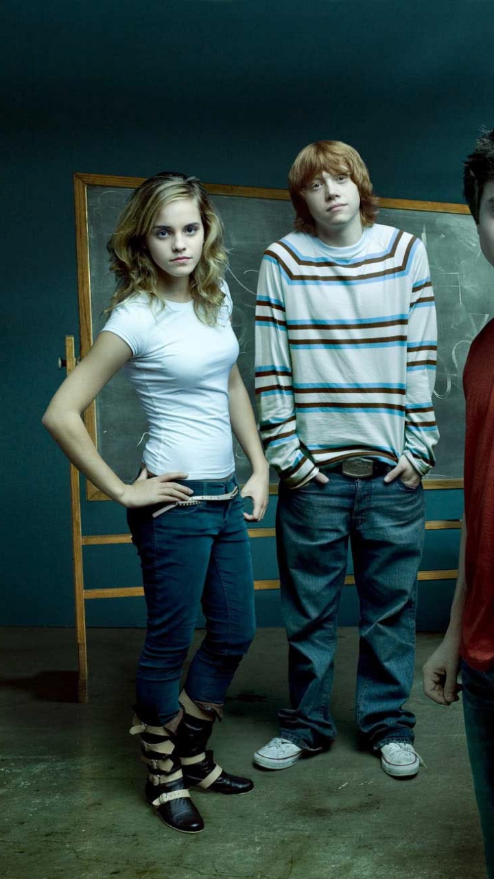 艾玛*沃特森, 哈利*波特, 赫敏, 哈利*波特的文学系 壁纸 720x1280 允许