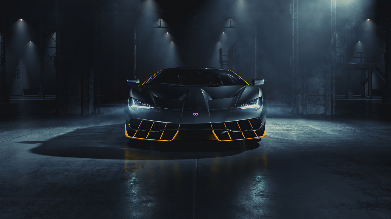 Lamborghini Centenario, Lamborghini Centenari, Lamborghini, Car, Sportwagen. Wallpaper in 1366x768 Resolution