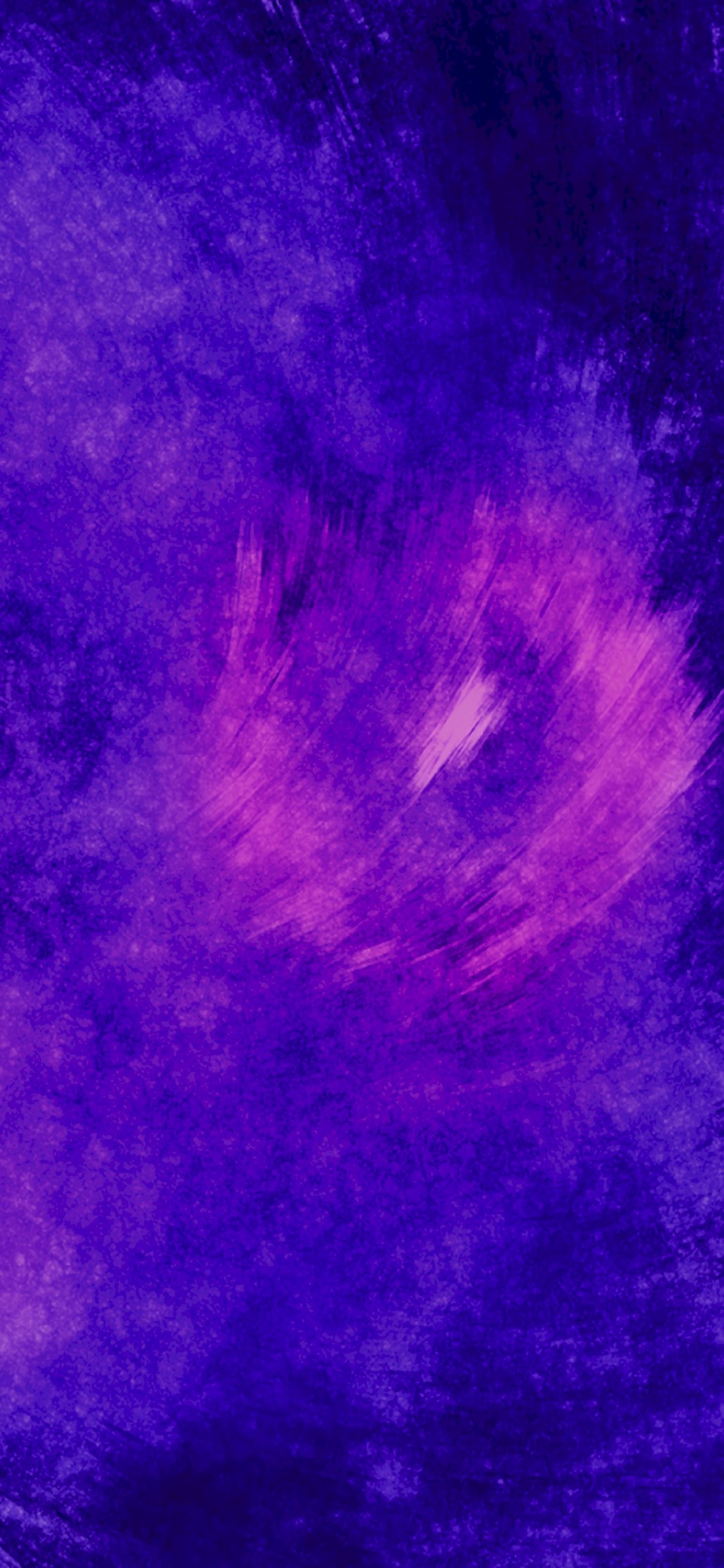 Blaue Und Weiße Galaxieillustration. Wallpaper in 1242x2688 Resolution