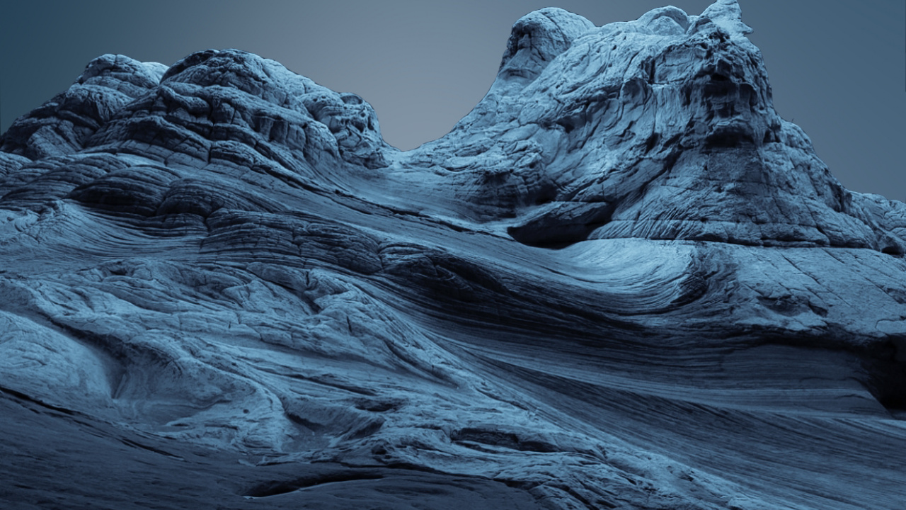 Ios, Manzana, Aclaré, Montaña, Nieve. Wallpaper in 1280x720 Resolution