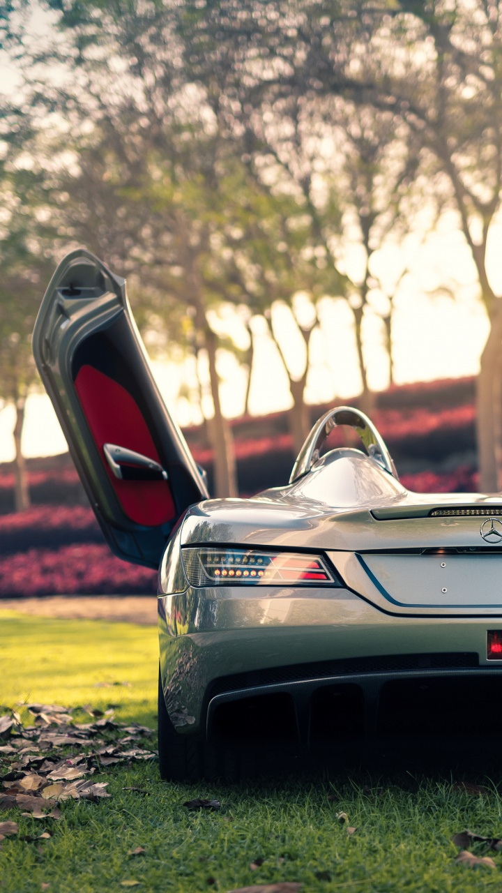 Black and Red Ferrari Car on Green Grass Field During Daytime. Wallpaper in 720x1280 Resolution