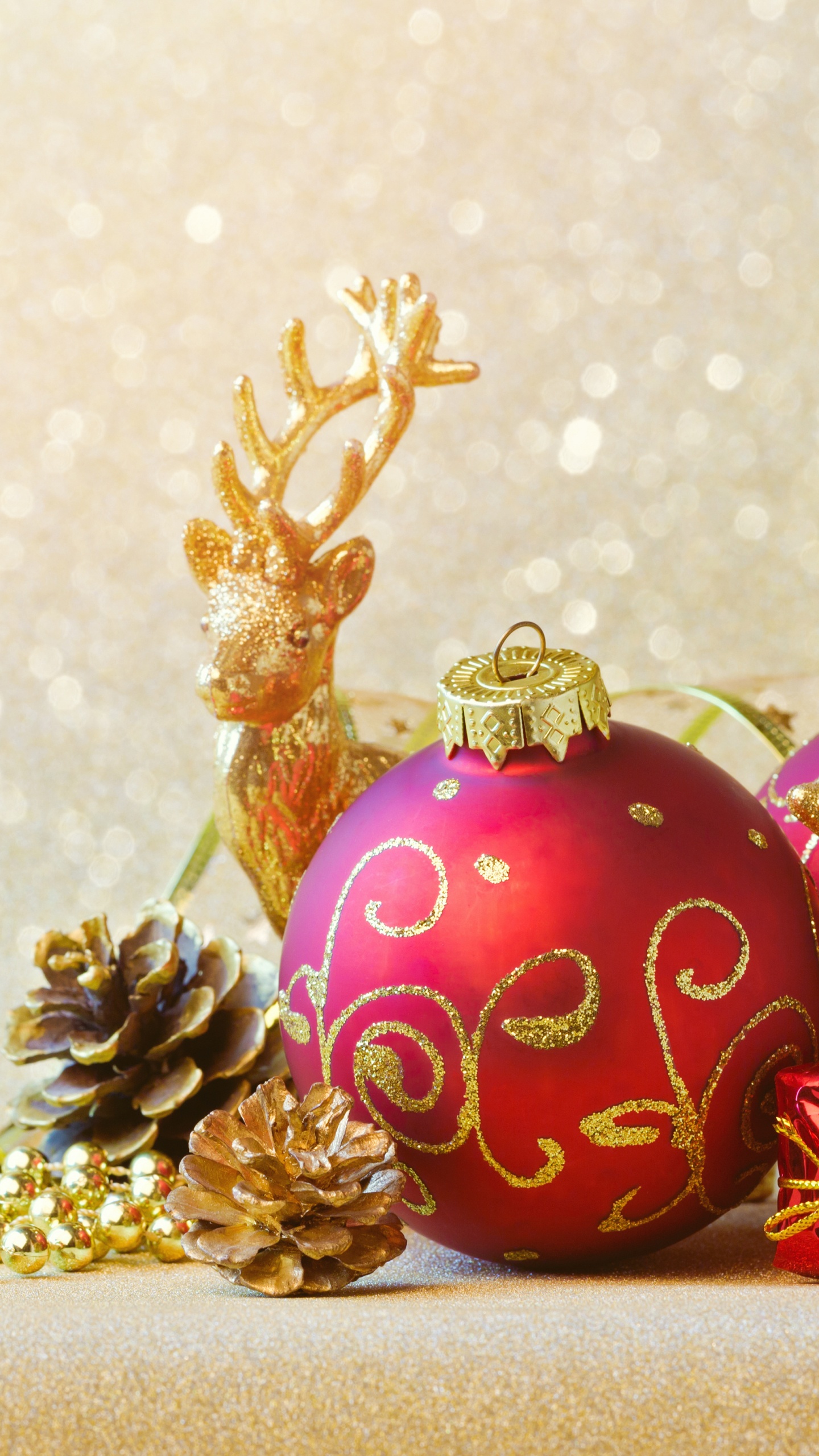 Weihnachten, Weihnachtsdekoration, Christmas Ornament, Weihnachtsbaum, Dekor. Wallpaper in 1440x2560 Resolution