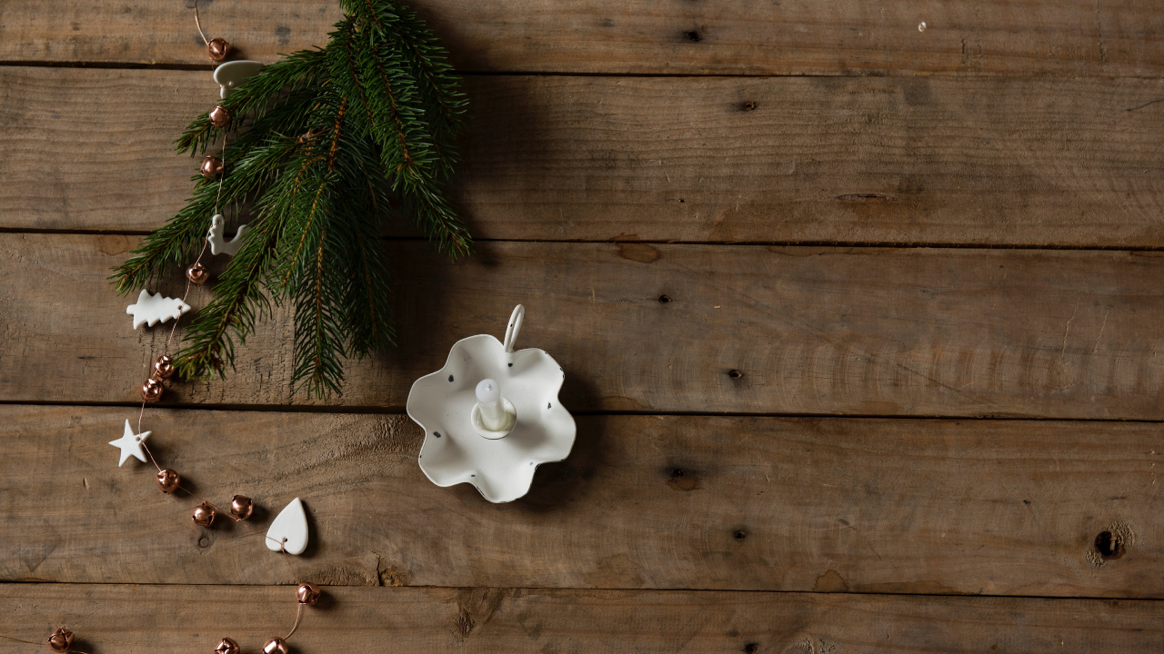 Christmas Day, Advent, White, Wood, Wall. Wallpaper in 1280x720 Resolution