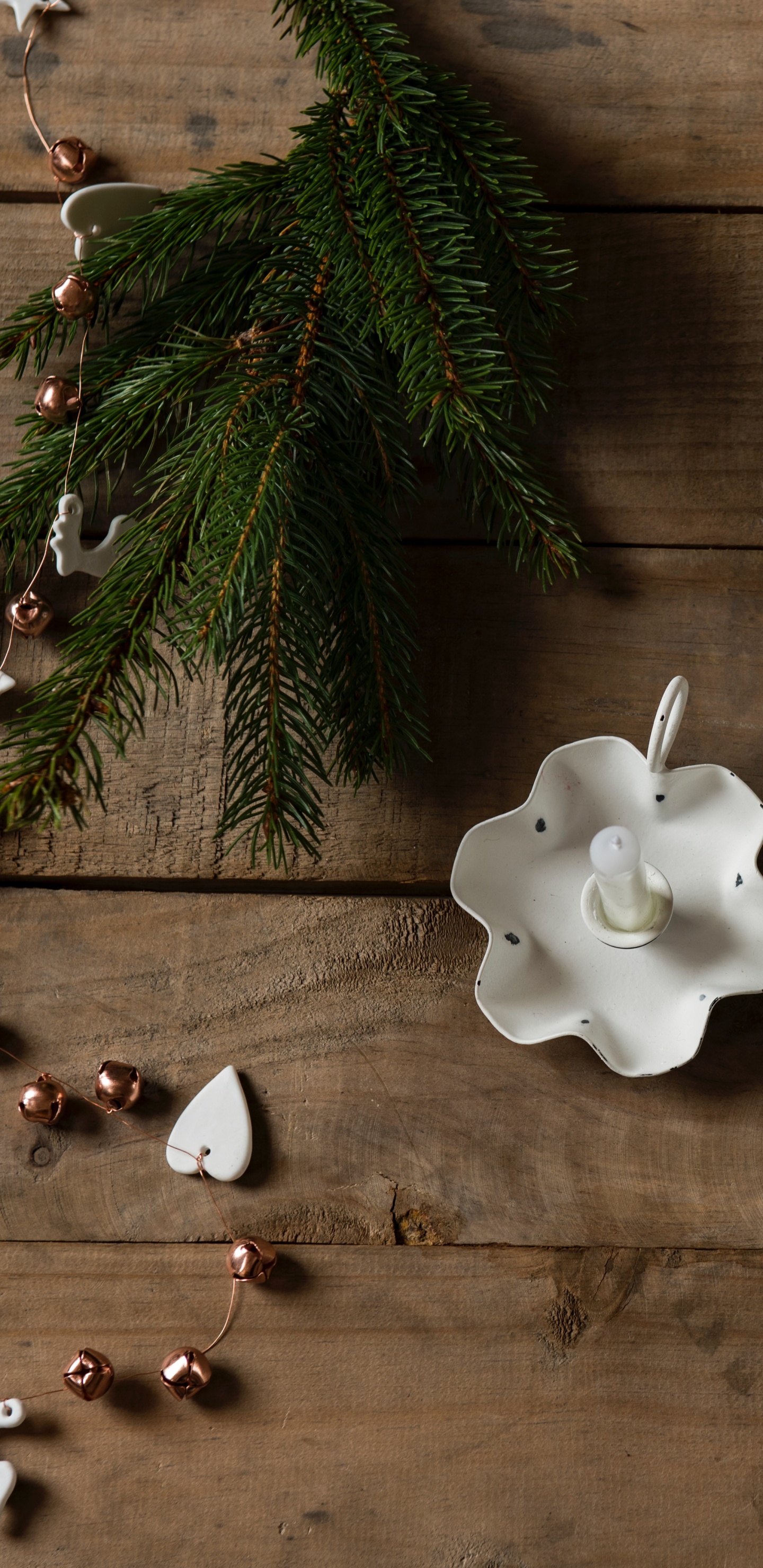 Le Jour De Noël, Avènement, White, Mur, Bois Franc. Wallpaper in 1440x2960 Resolution