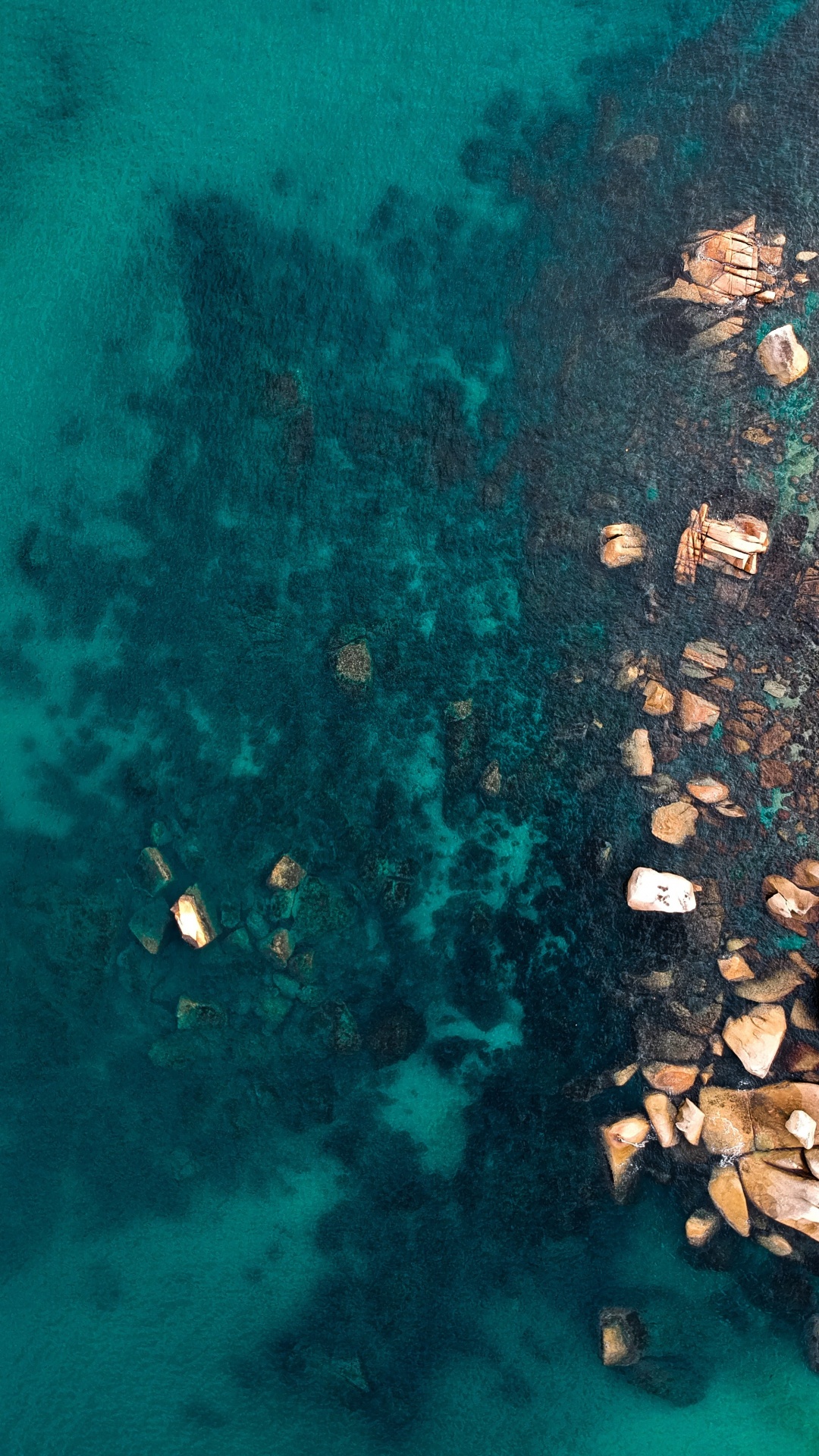 Blue, Eau, Turquoise, Sarcelle, Rock. Wallpaper in 1080x1920 Resolution