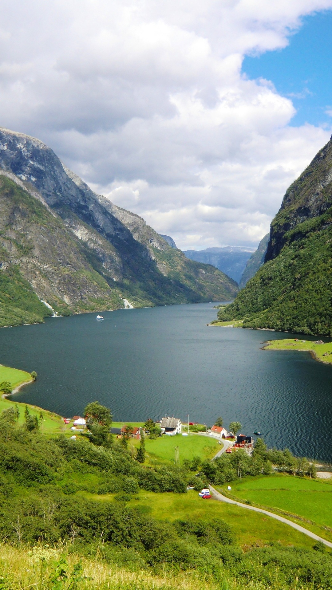 峡湾, 多山的地貌, 高地, 自然景观, 性质 壁纸 1080x1920 允许