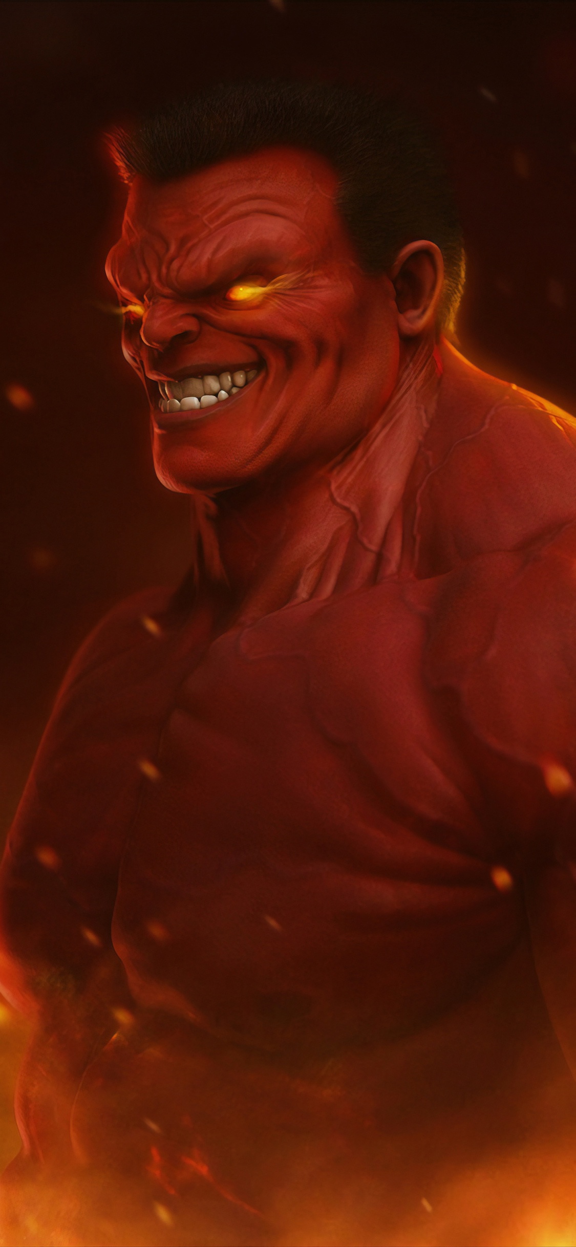 Homme en Blouson de Cuir Marron Avec Des Lunettes à Monture Noire. Wallpaper in 1125x2436 Resolution