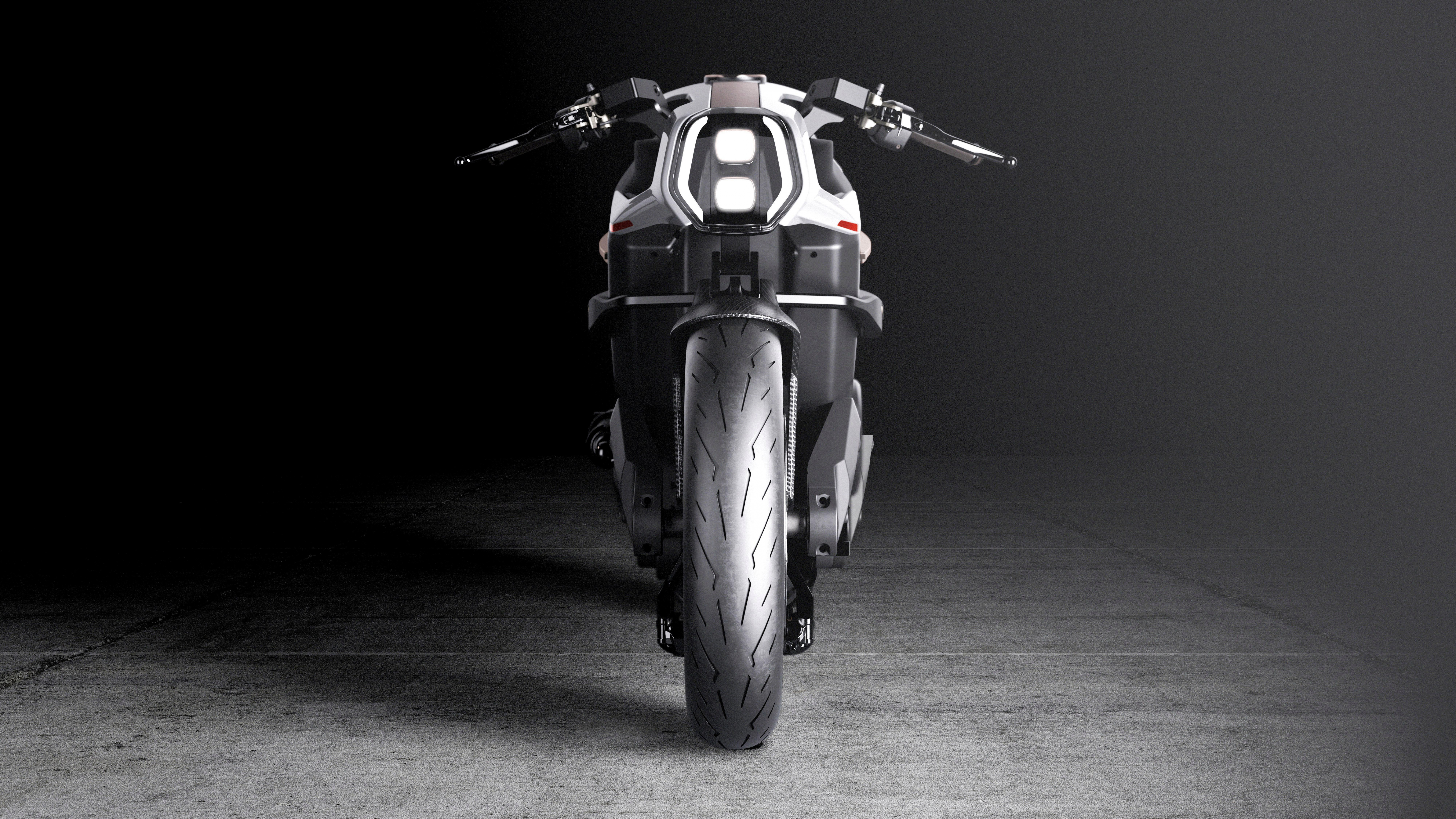 Black and Gray Motorcycle Toy. Wallpaper in 7680x4320 Resolution