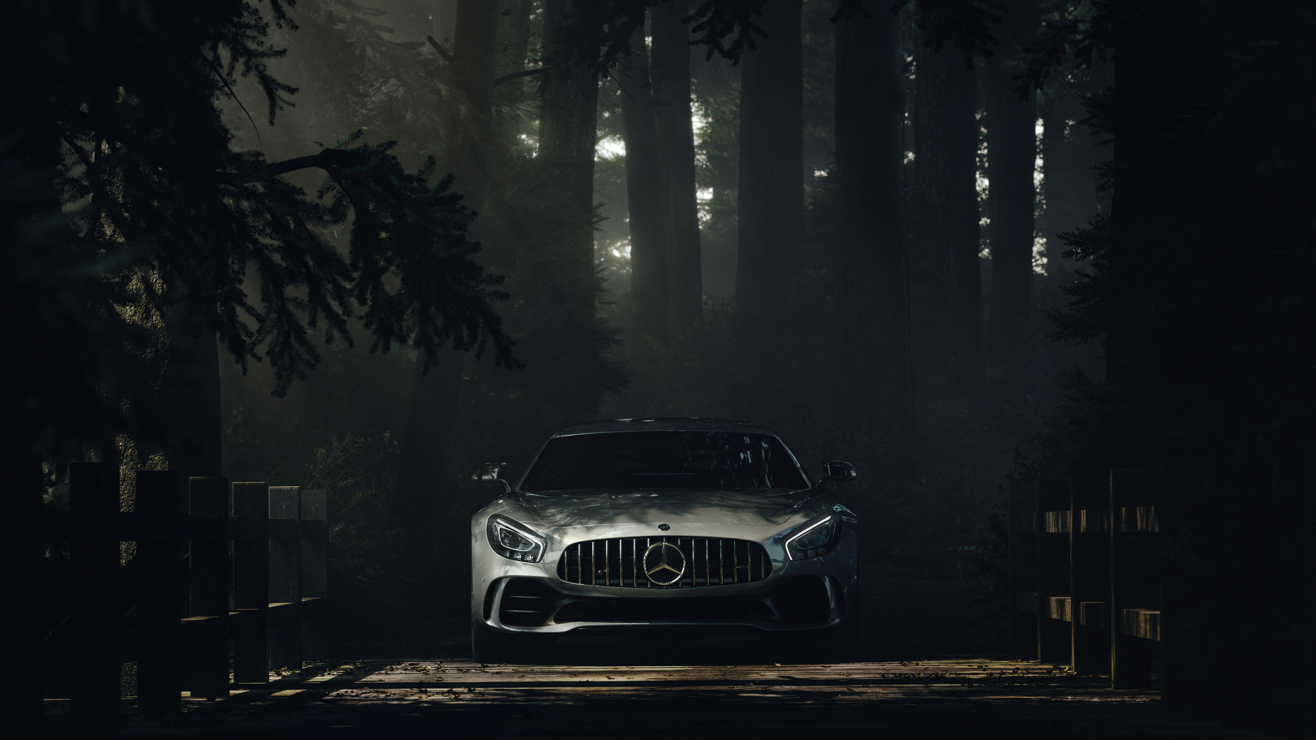 BMW M 3 Coupé Blanco Estacionado en la Carretera. Wallpaper in 2560x1440 Resolution