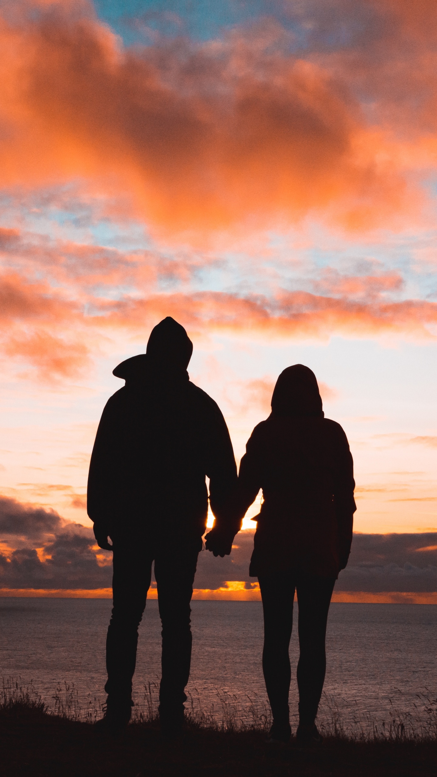 Menschen in Der Natur, Sonnenuntergang, Cloud, Horizont, Sonnenaufgang. Wallpaper in 1440x2560 Resolution