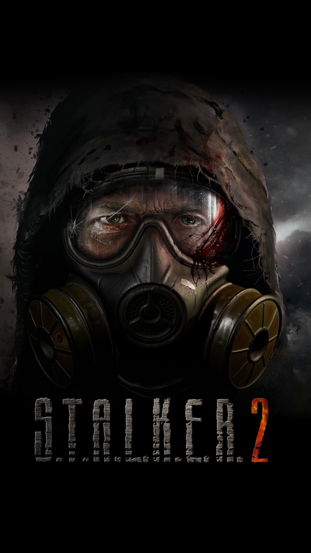 Stalker, Gas Mask, Helmet, Mask, Darkness. Wallpaper in 1080x1920 Resolution
