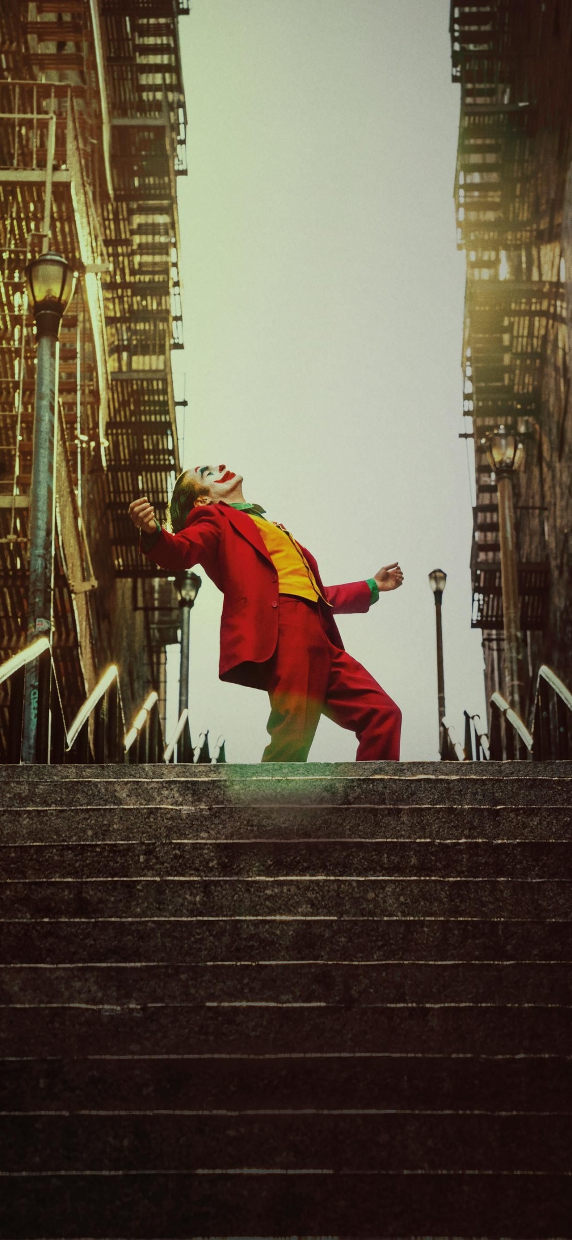 Joker Textless Poster, The Joker, Murray Franklin, 92nd Academy Awards, Poster. Wallpaper in 1125x2436 Resolution