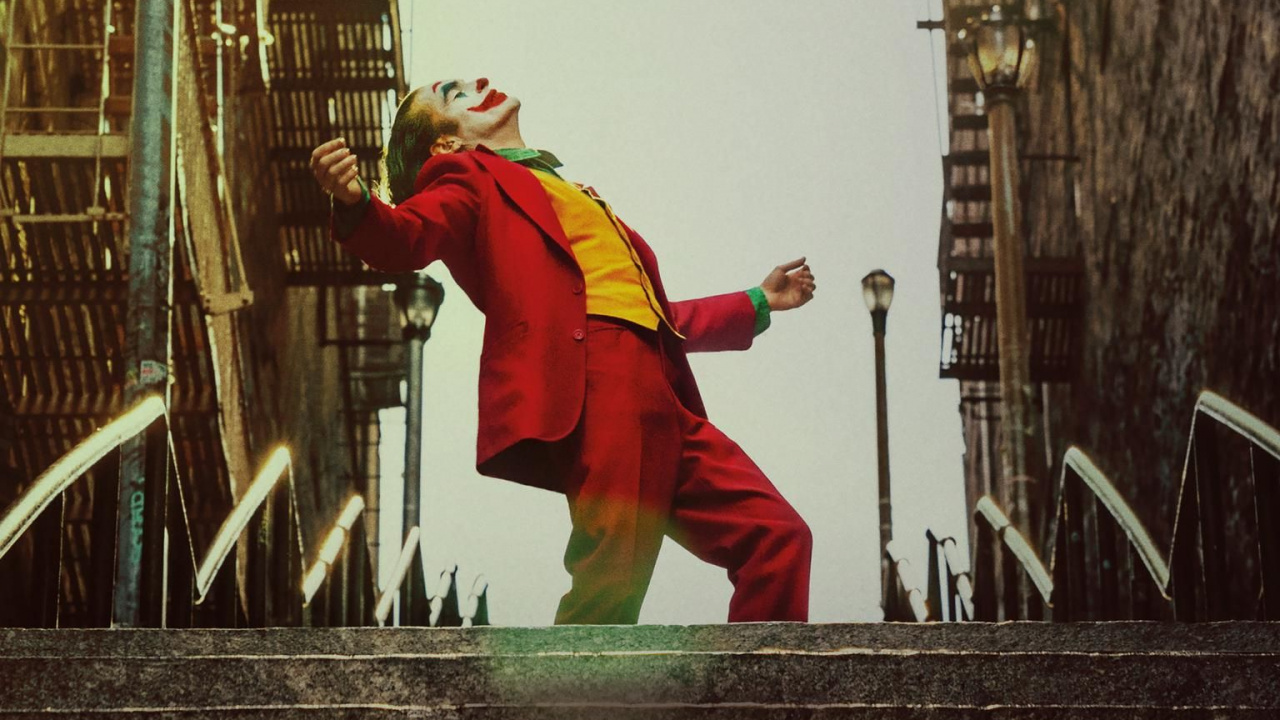 Joker Textloses Poster, Murray Franklin, 92. Akademiepreise, Poster, Film-poster. Wallpaper in 1280x720 Resolution