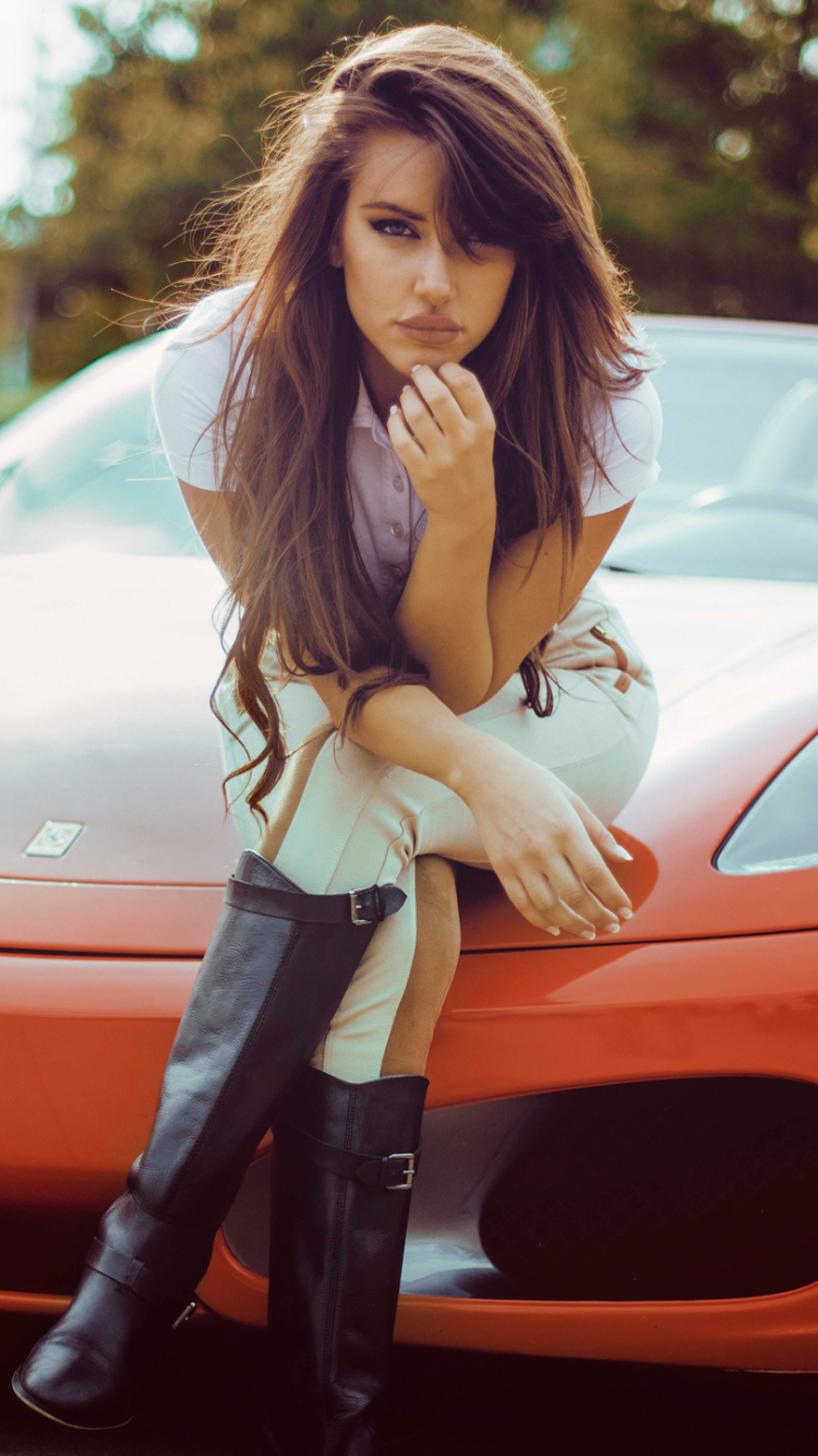 Car, Sports Car, Supercar, Automotive Exterior, Lamborghini. Wallpaper in 750x1334 Resolution