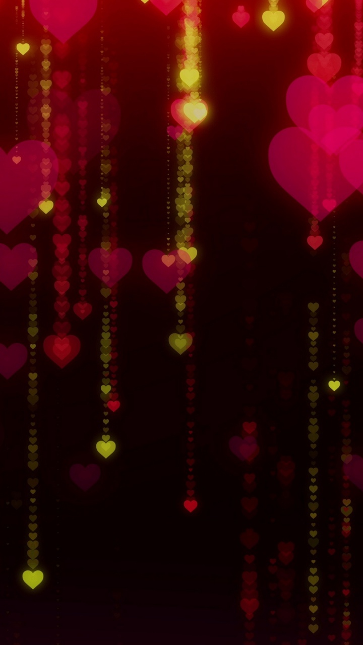 Heart, Red, Light, Lighting, Magenta. Wallpaper in 720x1280 Resolution
