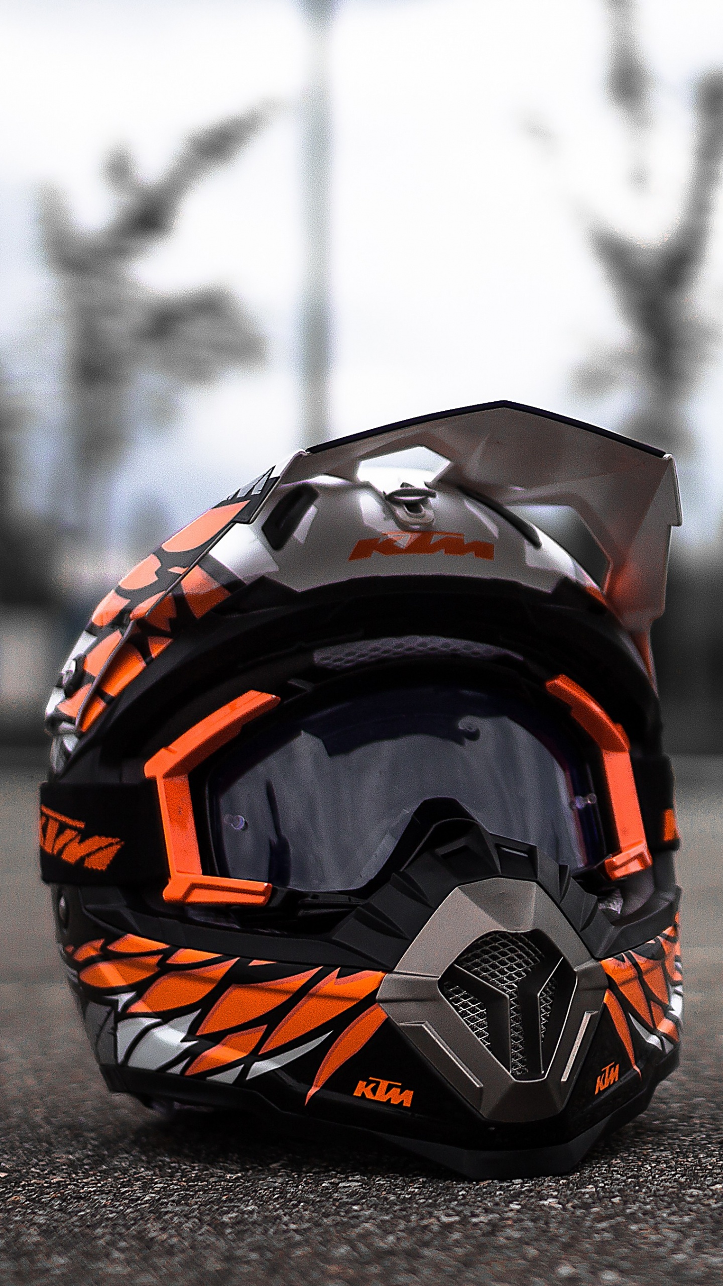 Motorradhelm, Motorrad, Ktm, Helm, Motorradfahren. Wallpaper in 1440x2560 Resolution