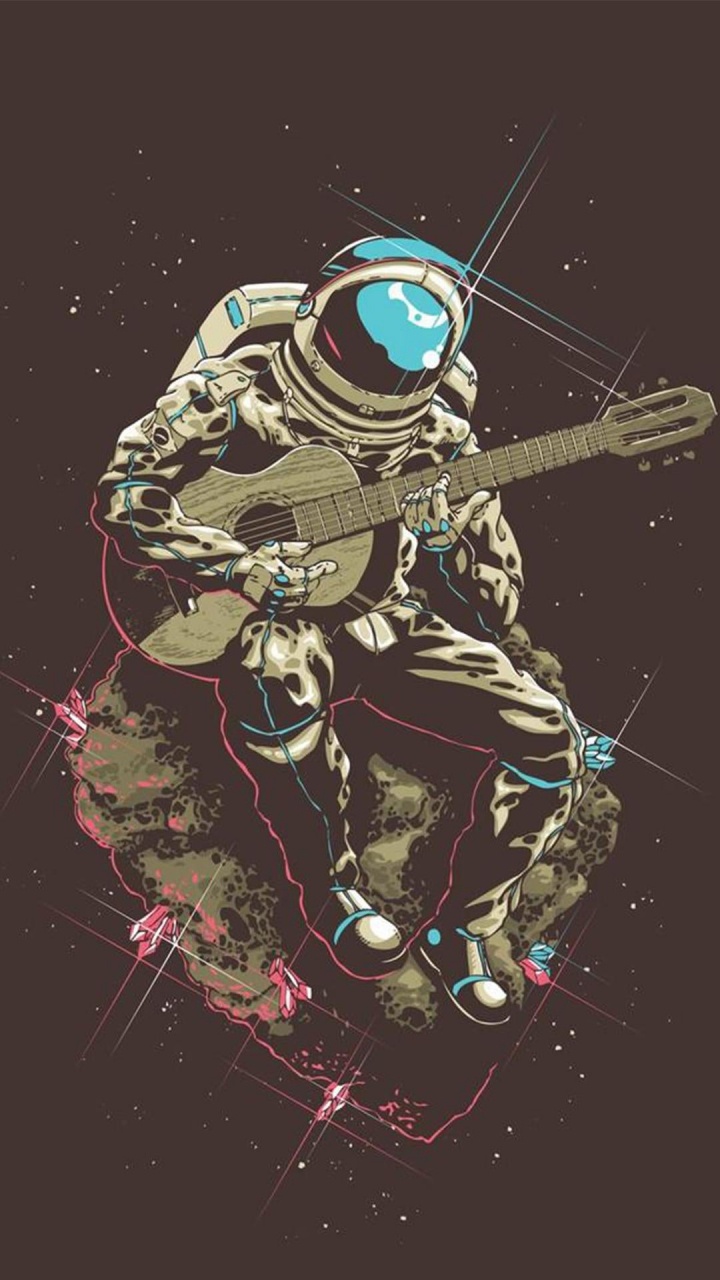 Asus Zenfone 2 Ze550kl, Teléfono, Astronauta, Objeto Astronómico, Arte. Wallpaper in 720x1280 Resolution