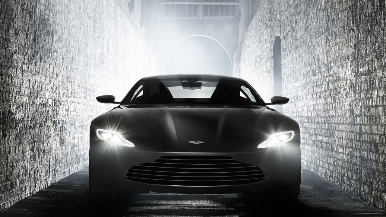 Porsche 911 Negro Estacionado en Una Habitación. Wallpaper in 1280x720 Resolution