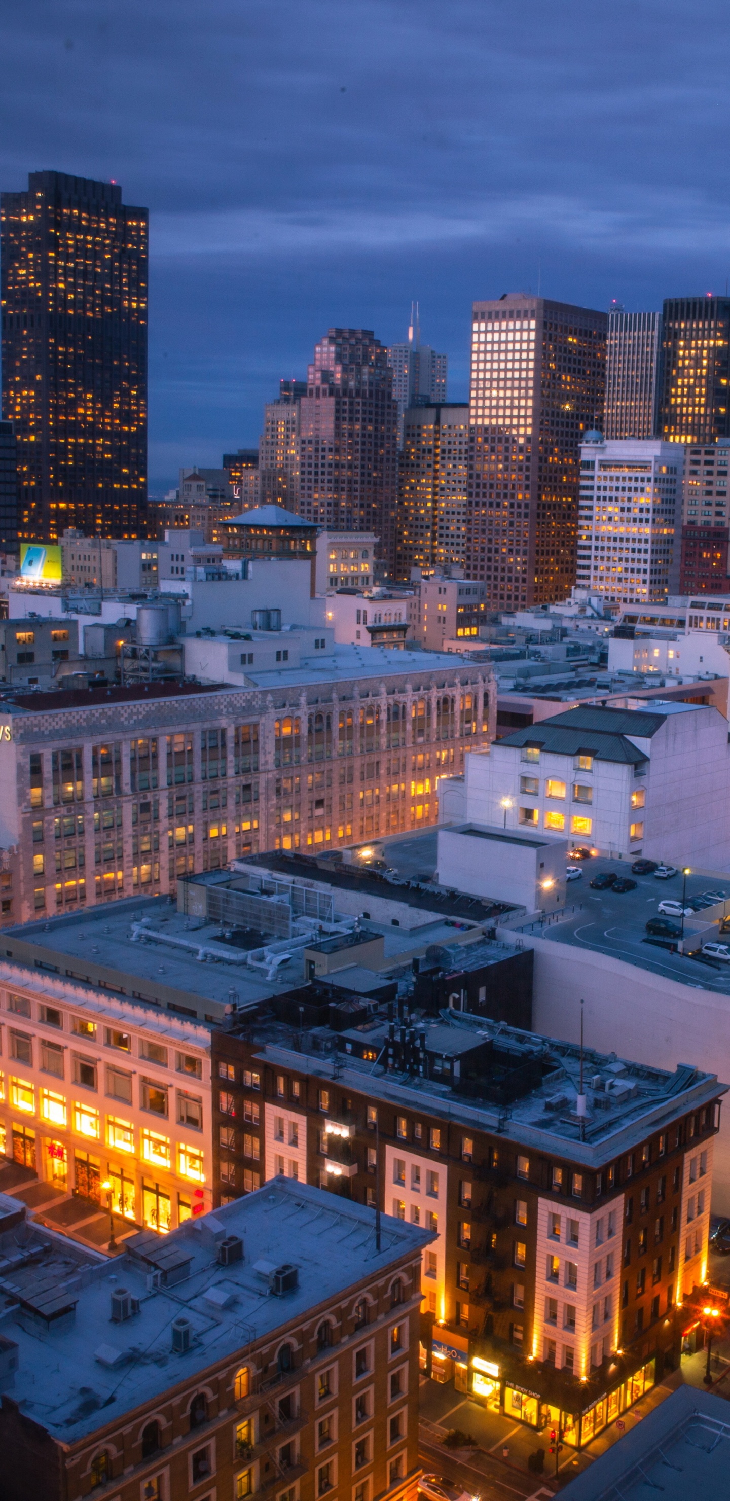 旧金山, 城市, 城市景观, 大都会, 天际线 壁纸 1440x2960 允许