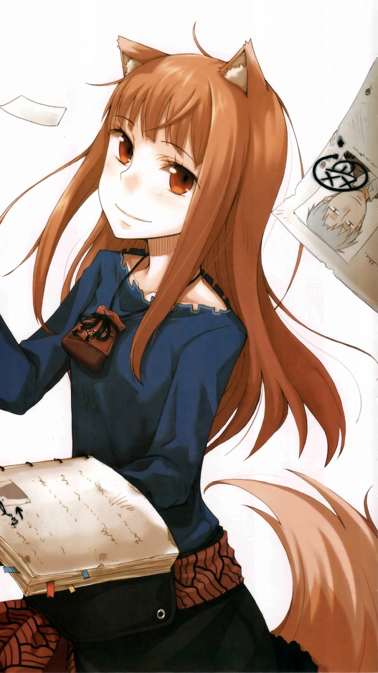 Brown Haired Male Anime Character. Wallpaper in 750x1334 Resolution