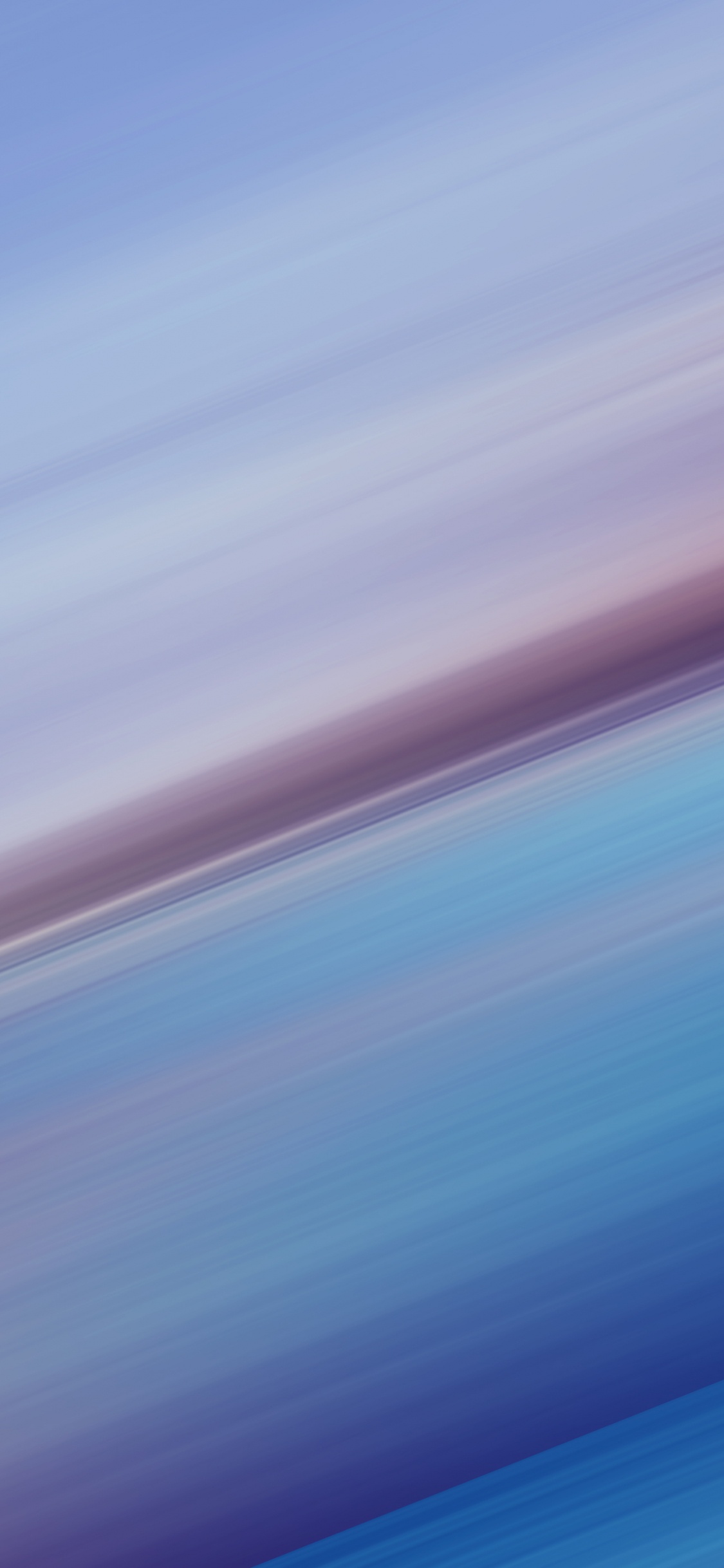 Blue and Orange Abstract Painting. Wallpaper in 1125x2436 Resolution