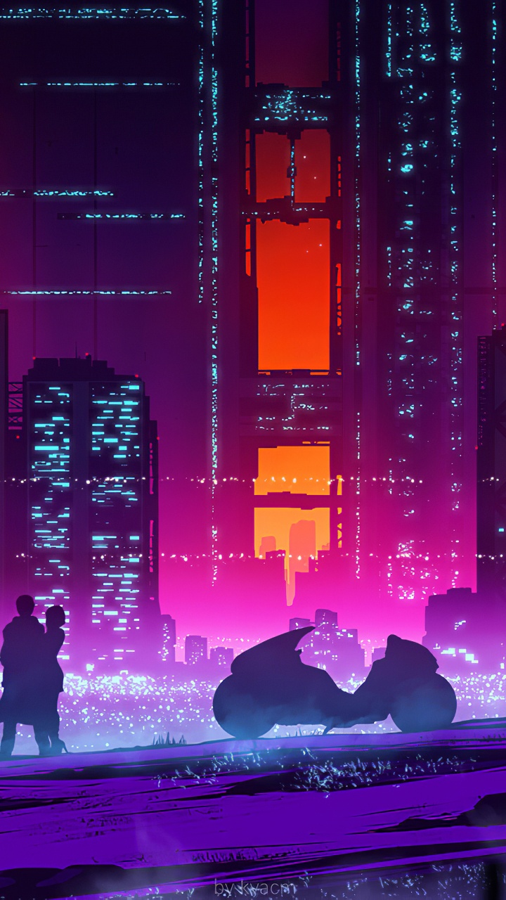 Art de la Ville du Monde de Rêve, Art, Illustration, L'art Numérique, la Science-fiction. Wallpaper in 720x1280 Resolution