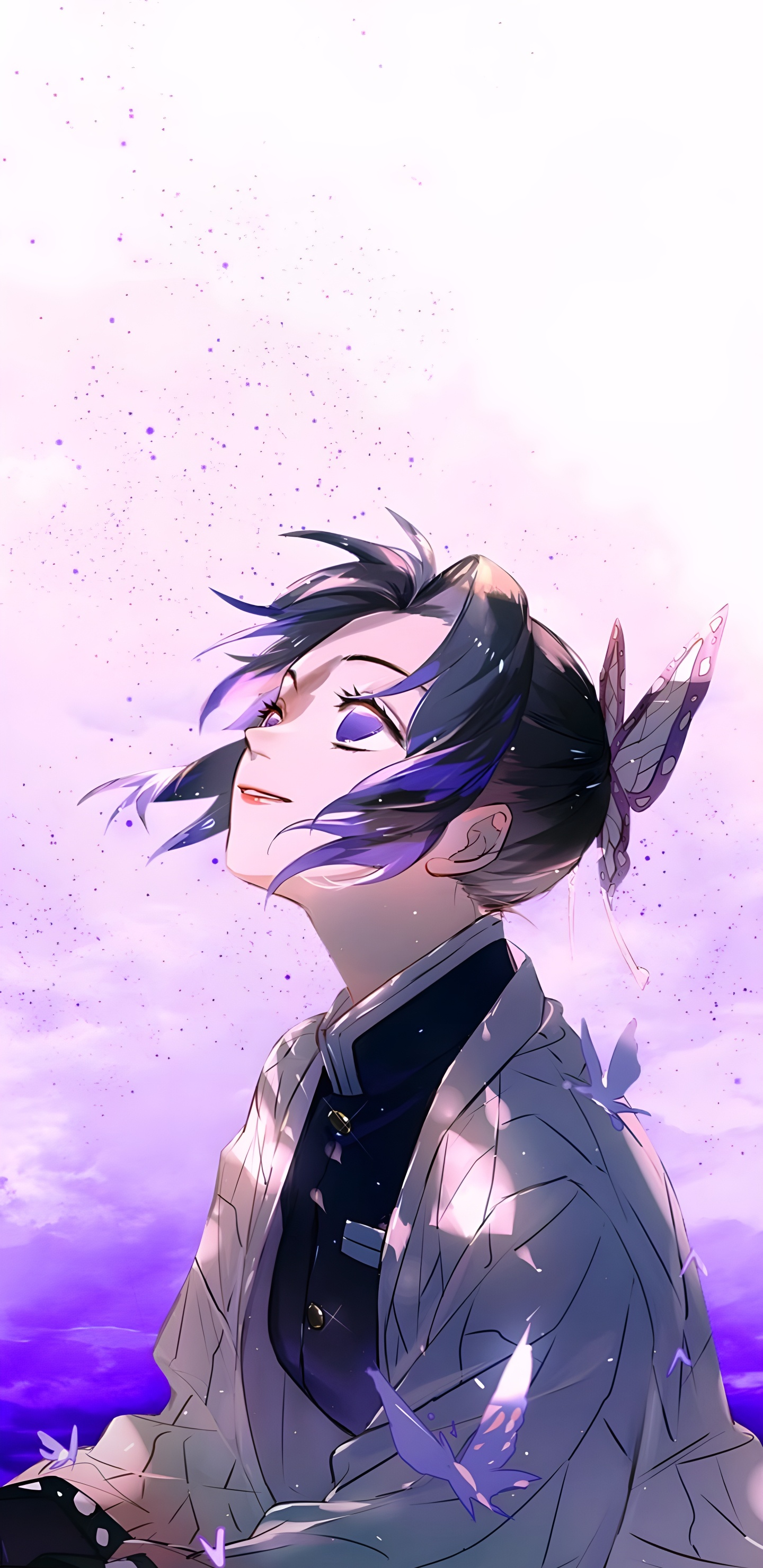 Anime, Demon Slayer Aesthetic, Tanjiro Kamado, Nezuko Kamado, Demon Slayer Kimetsu no Yaiba. Wallpaper in 1440x2960 Resolution