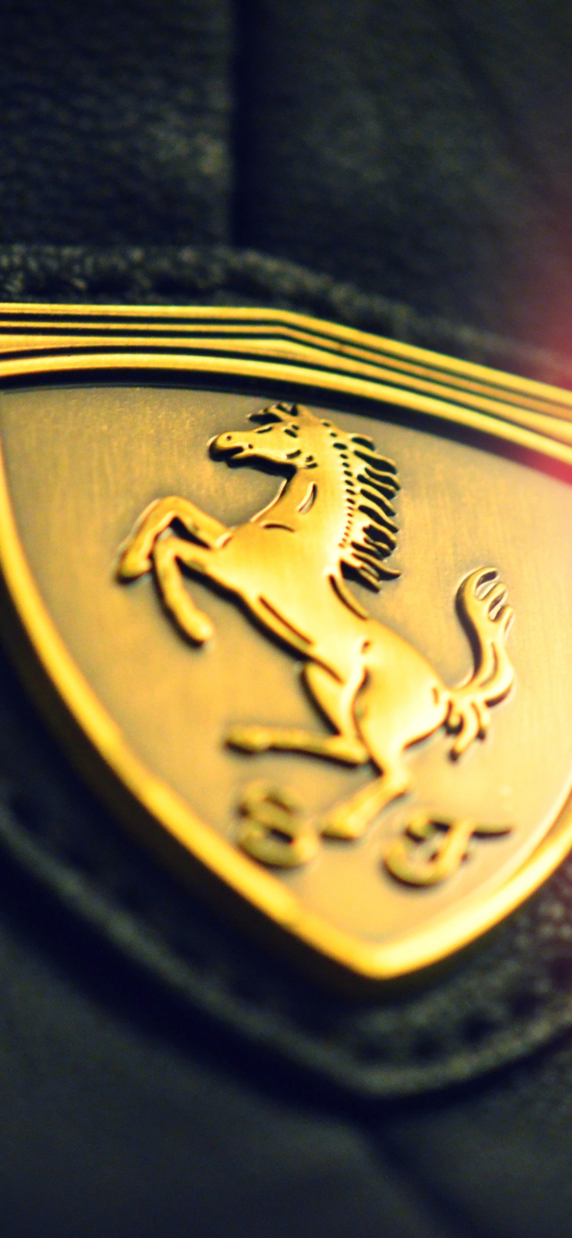 Ferrari, Car, Emblem, Trademark, Logo. Wallpaper in 1125x2436 Resolution