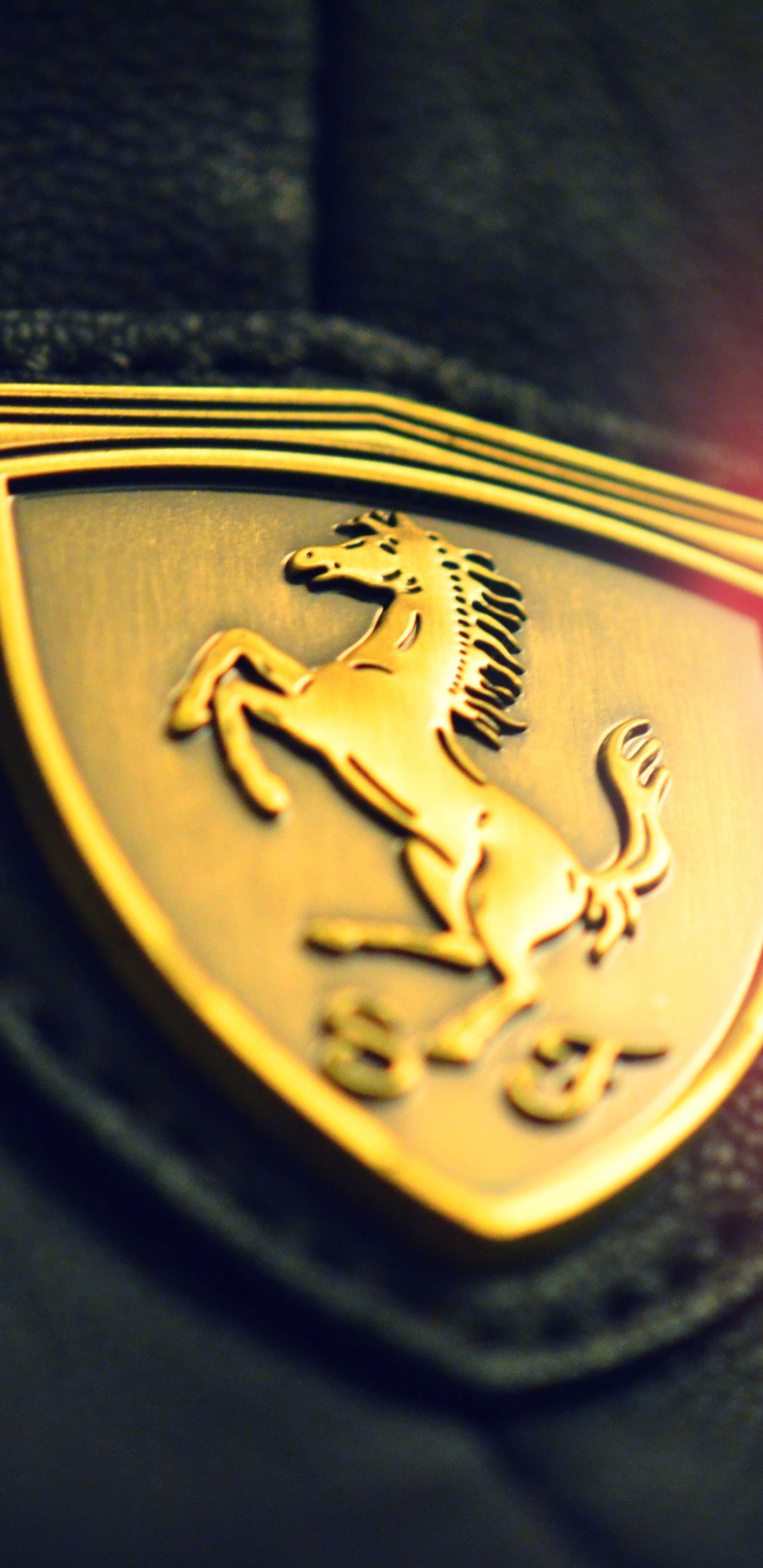 Ferrari, Auto, Emblem, Marke, Firmenzeichen. Wallpaper in 1440x2960 Resolution