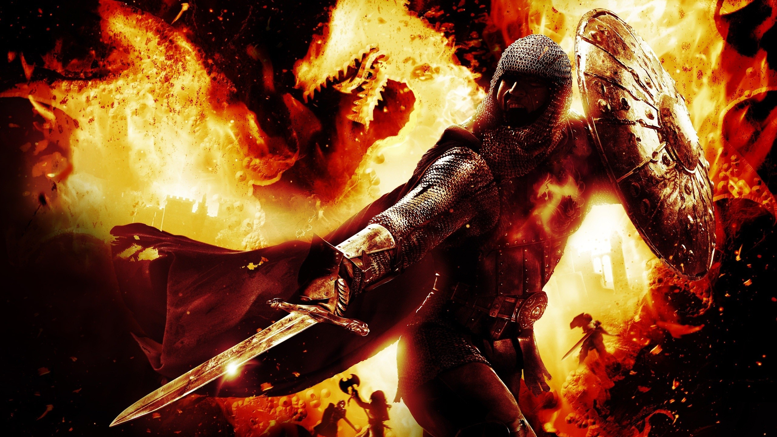 Jeu Pc, Film D'action, Les Effets Visuels, Effets Spéciaux, Matière Explosive. Wallpaper in 2560x1440 Resolution